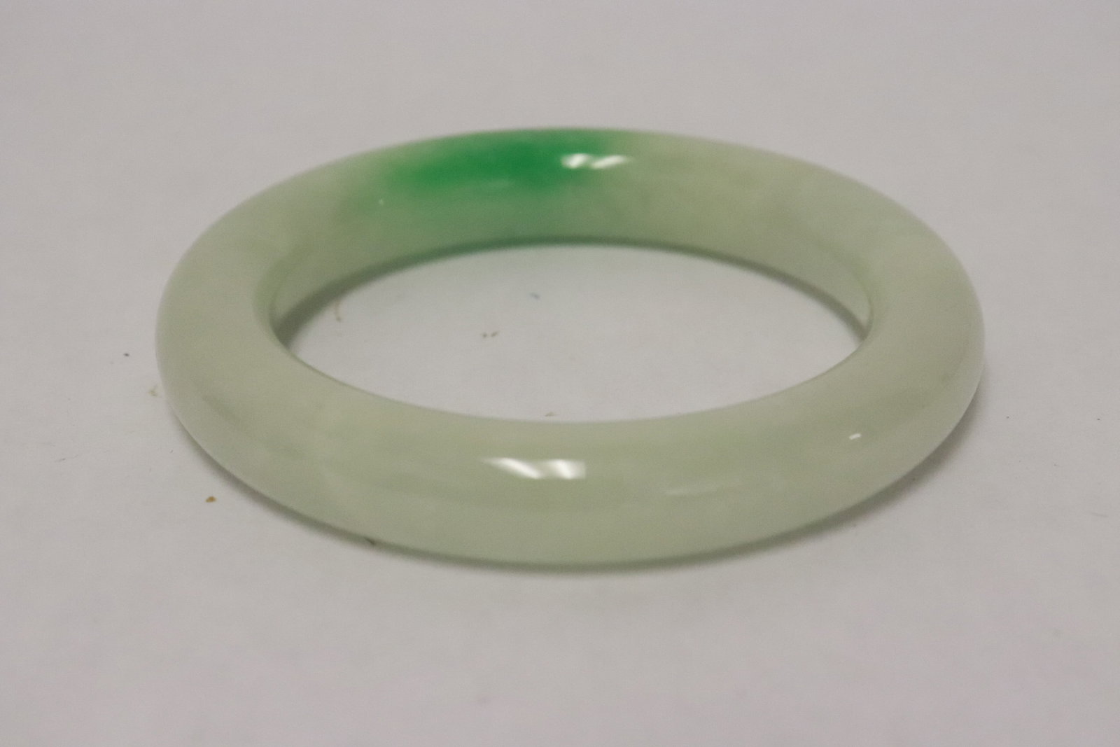 2 jadeite like bangles - 4