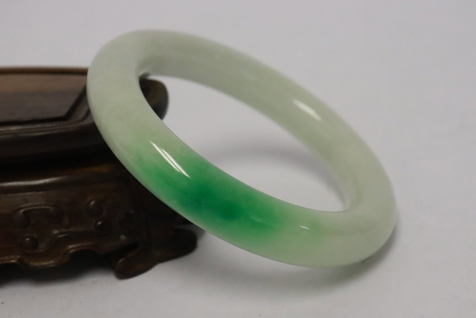 2 jadeite like bangles - 5