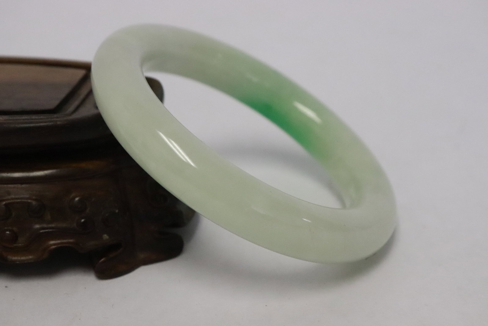 2 jadeite like bangles - 6