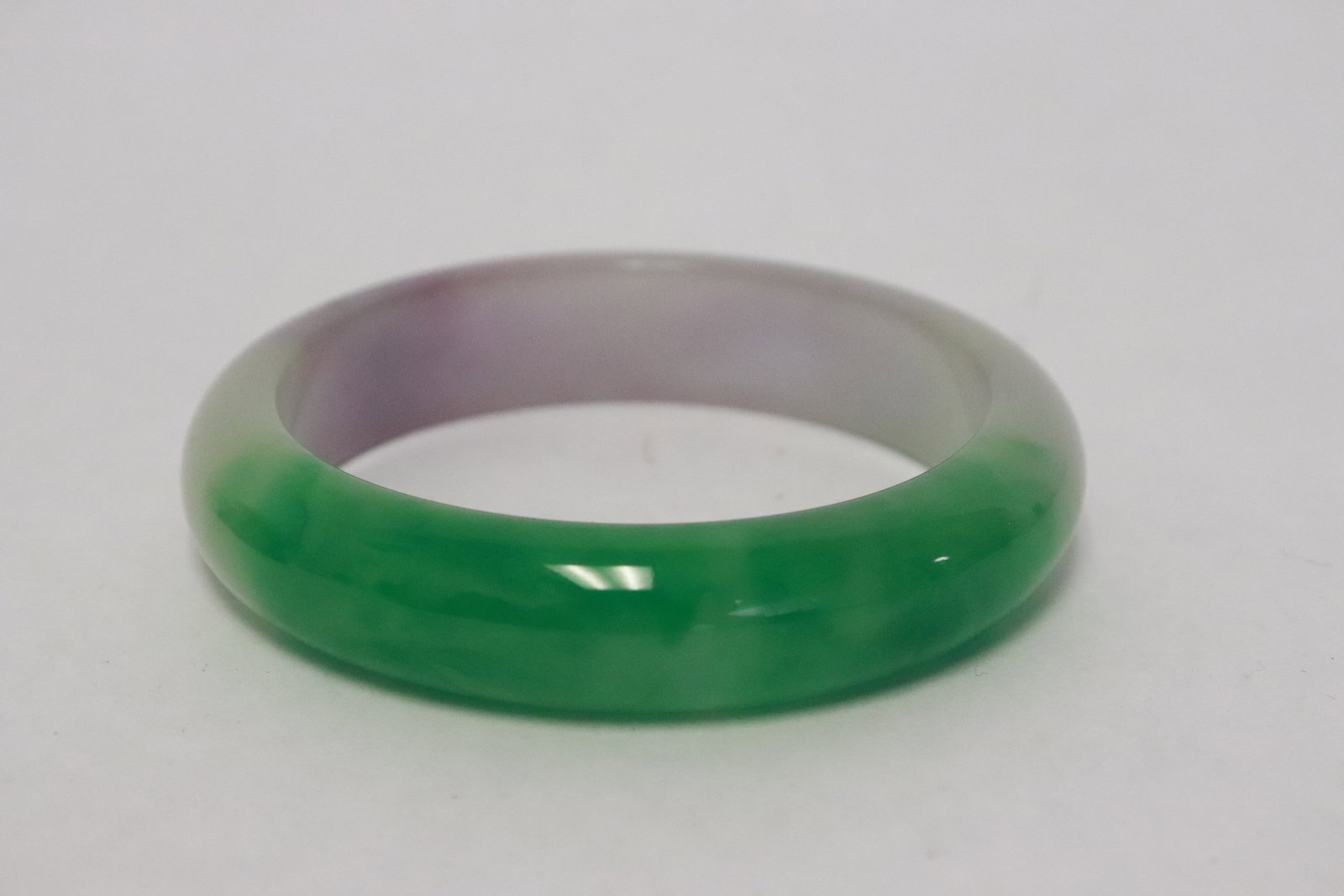 2 jadeite like bangles - 7