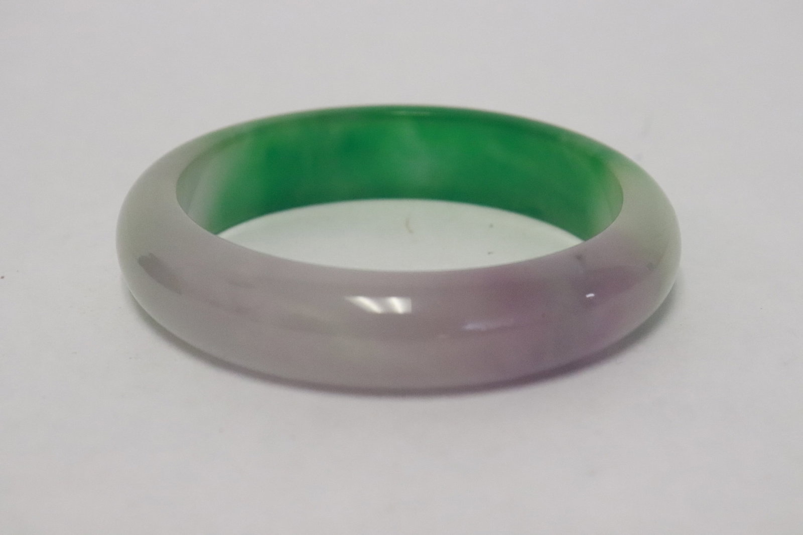 2 jadeite like bangles - 8