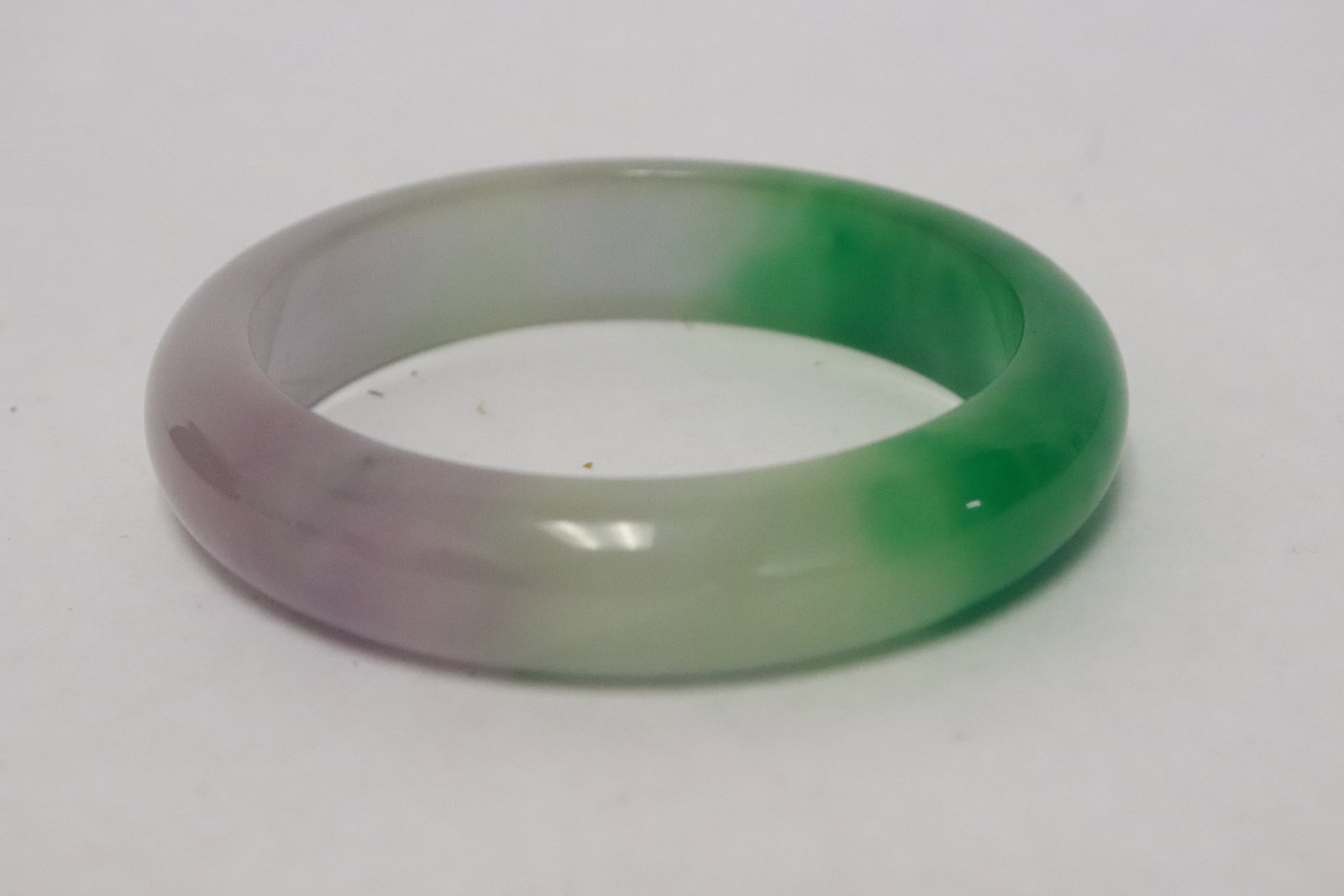 2 jadeite like bangles - 9