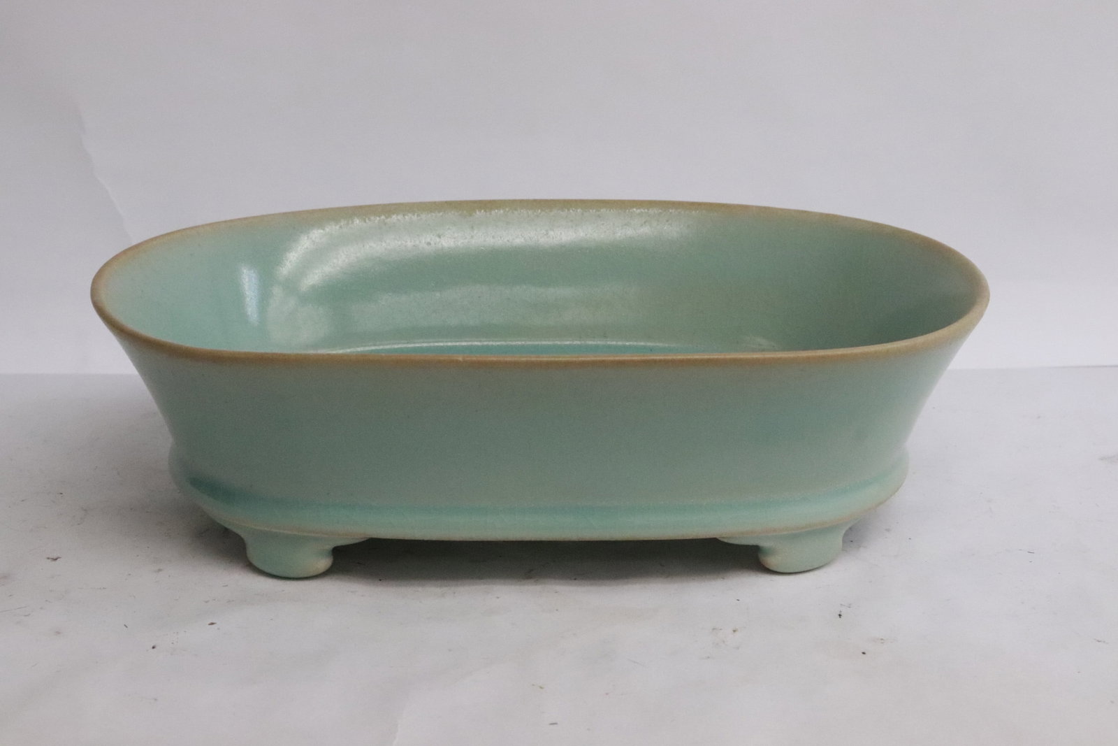 A Song style celadon brush wash: A Song style celadon brush wash, 2.7"x9.3"x6.15"