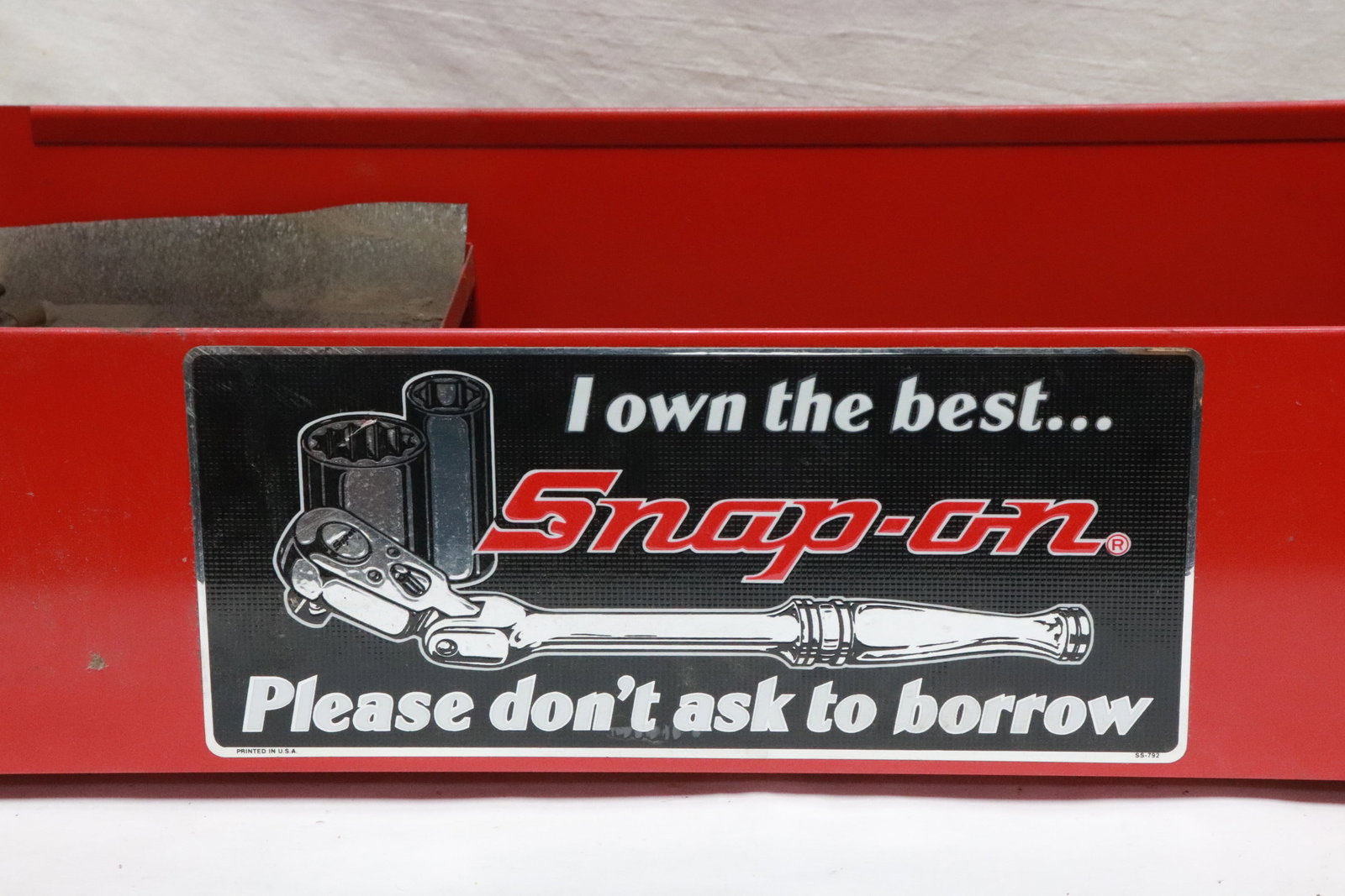 A Snap On tool tray - 4