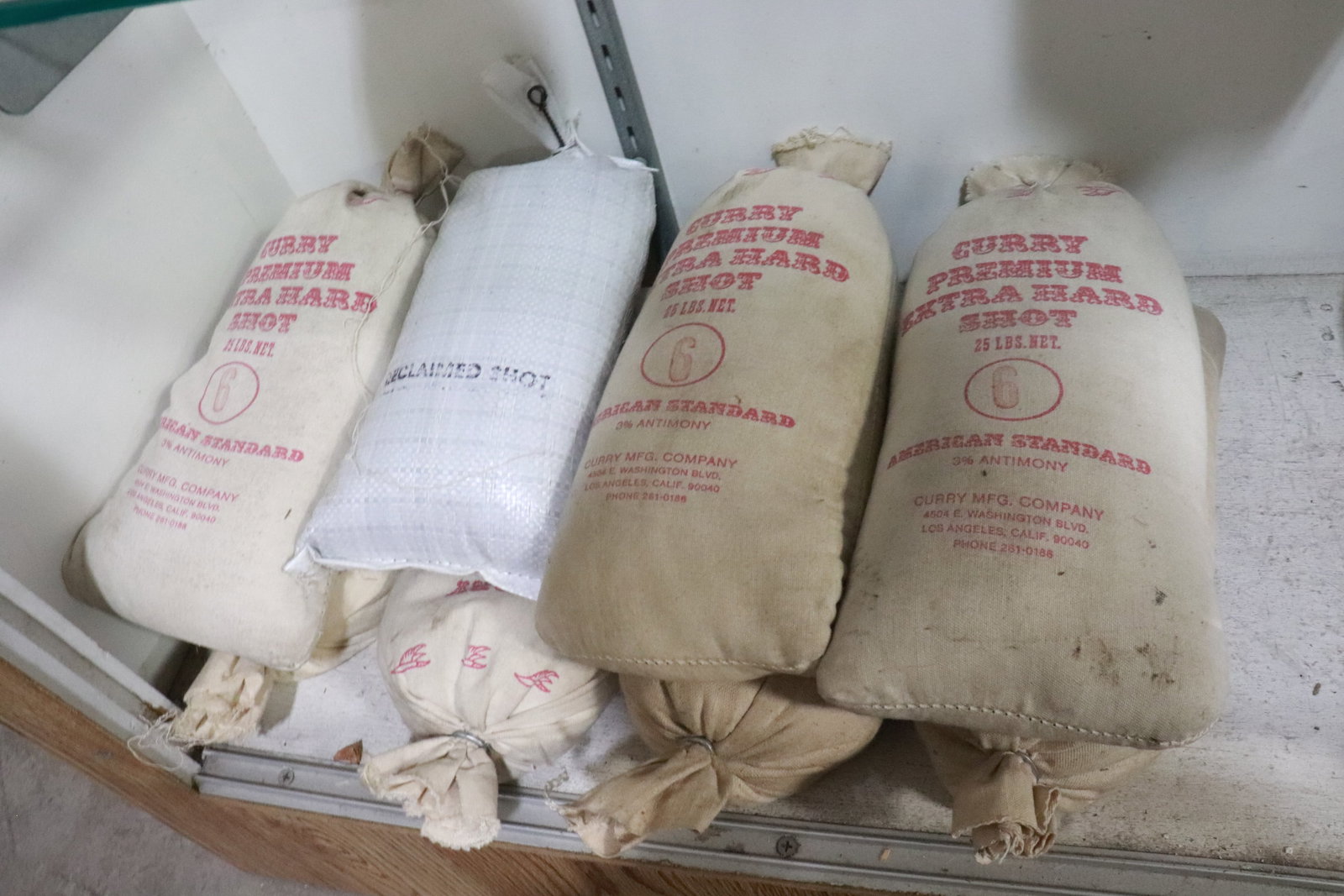 8 bags of 25 lbs each premium magnum lead shot (1 of 5)
