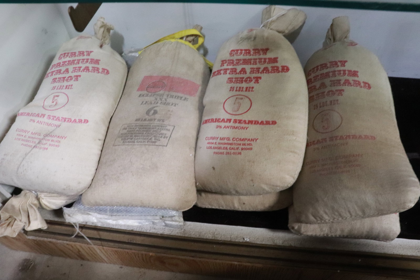 8 bags of 25 lbs each premium magnum lead shot (1 of 5)