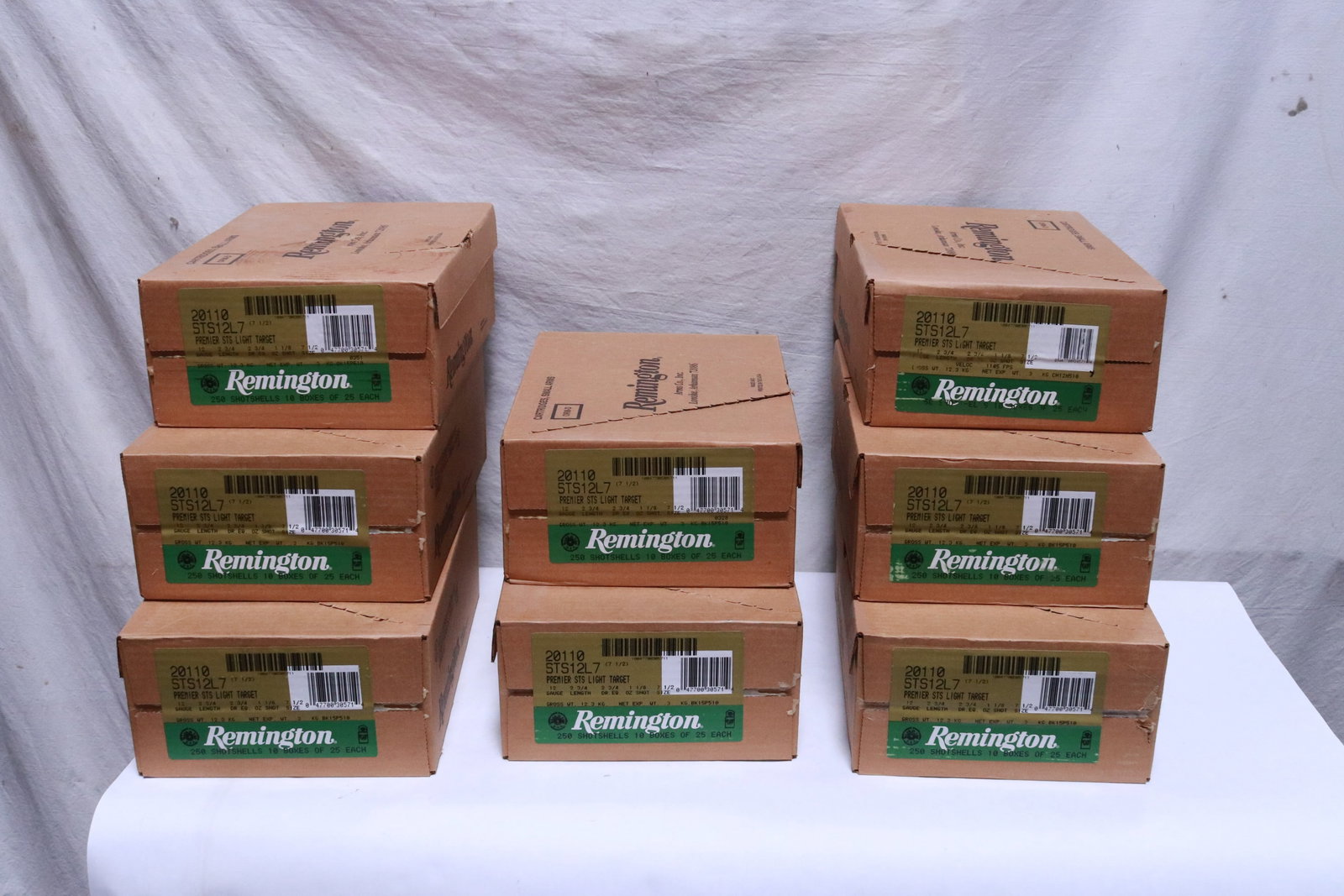 Lot of Remington gauge 12 shotgun bullet boxes (1 of 6)