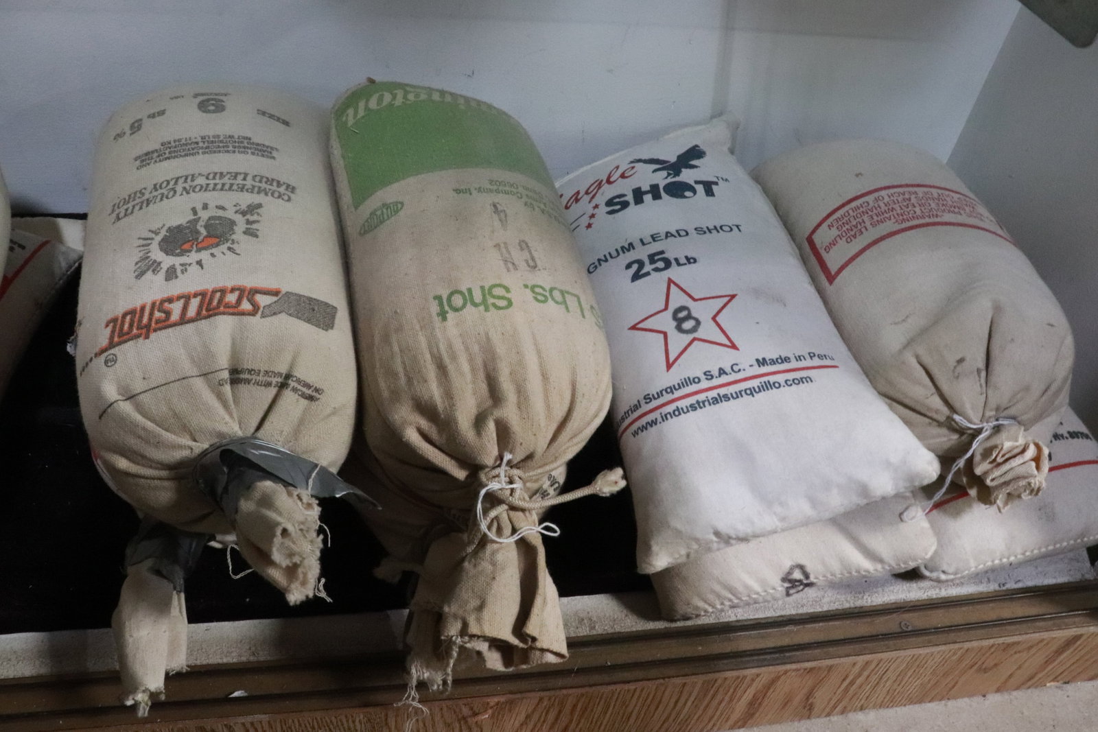 8 bags of 25 lbs each premium magnum lead shot (1 of 5)