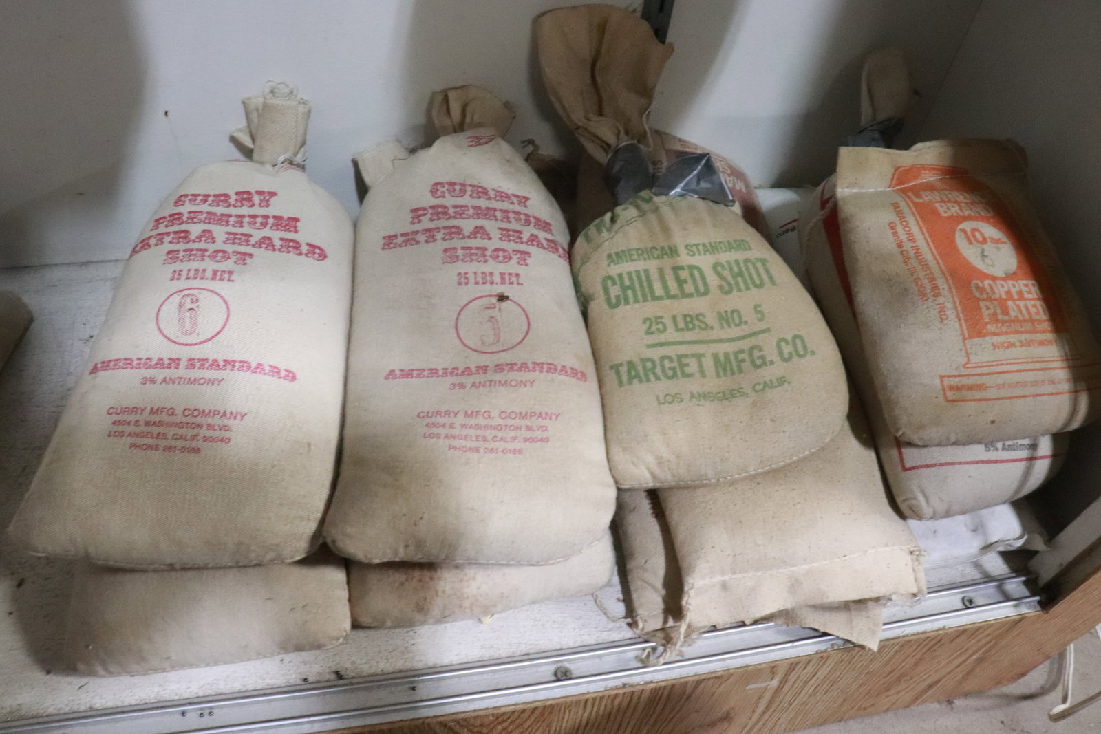 8 bags of 25 lbs each premium magnum lead shot (1 of 5)