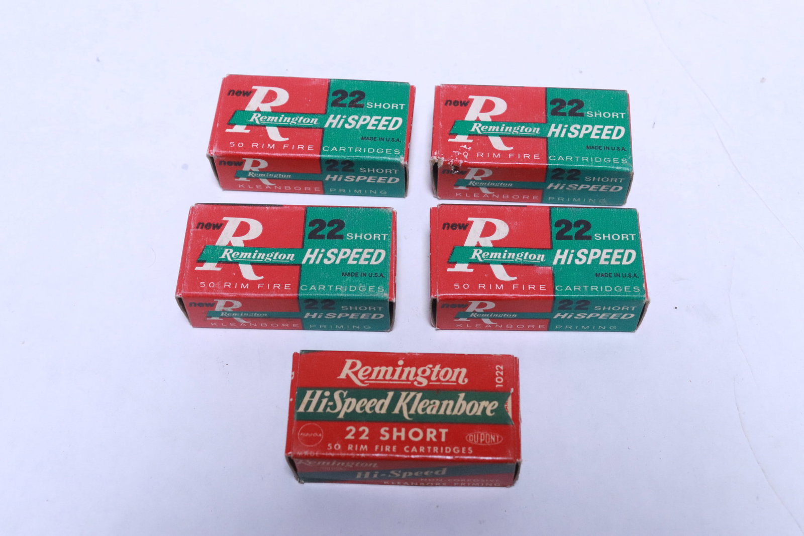 0.22 short rimfire cartridges, 50 round per box: 0.22 short rimfire cartridges, 50 round per box, total 250 round, NO shipping on this lot, local pickup only