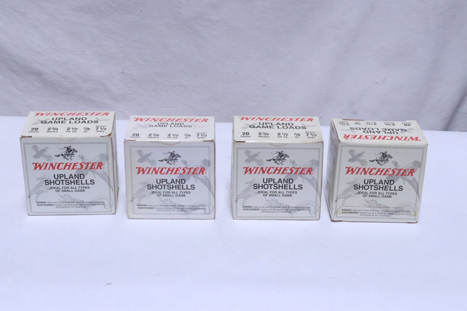 4 boxes Winchester gauge 20 shotgun shells (1 of 4)