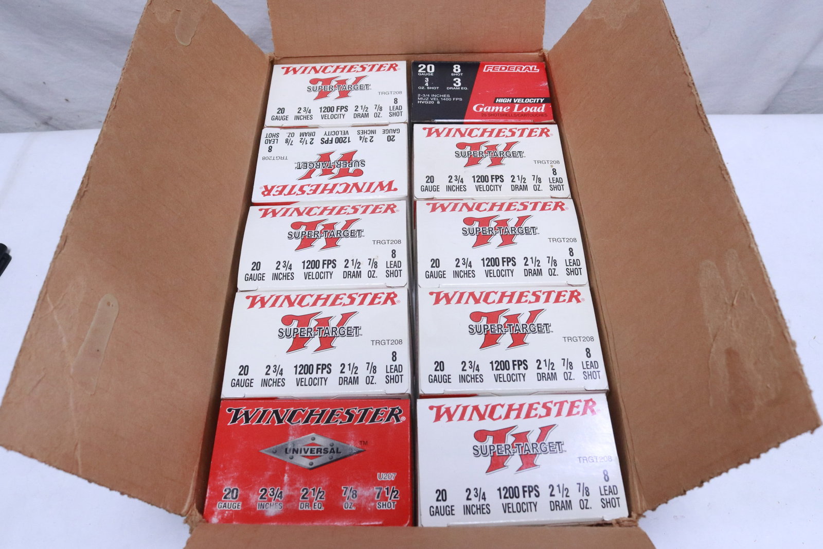 10 boxes of Winchester gauge 20 shotgun shells (1 of 8)