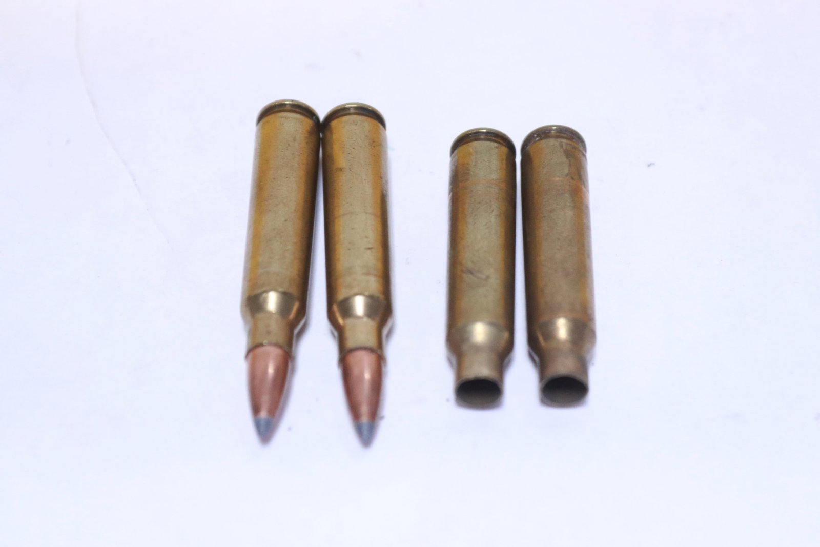 2 boxes Ruger mini-14 0.223 caliber bullets, & 10 empty shells - 6