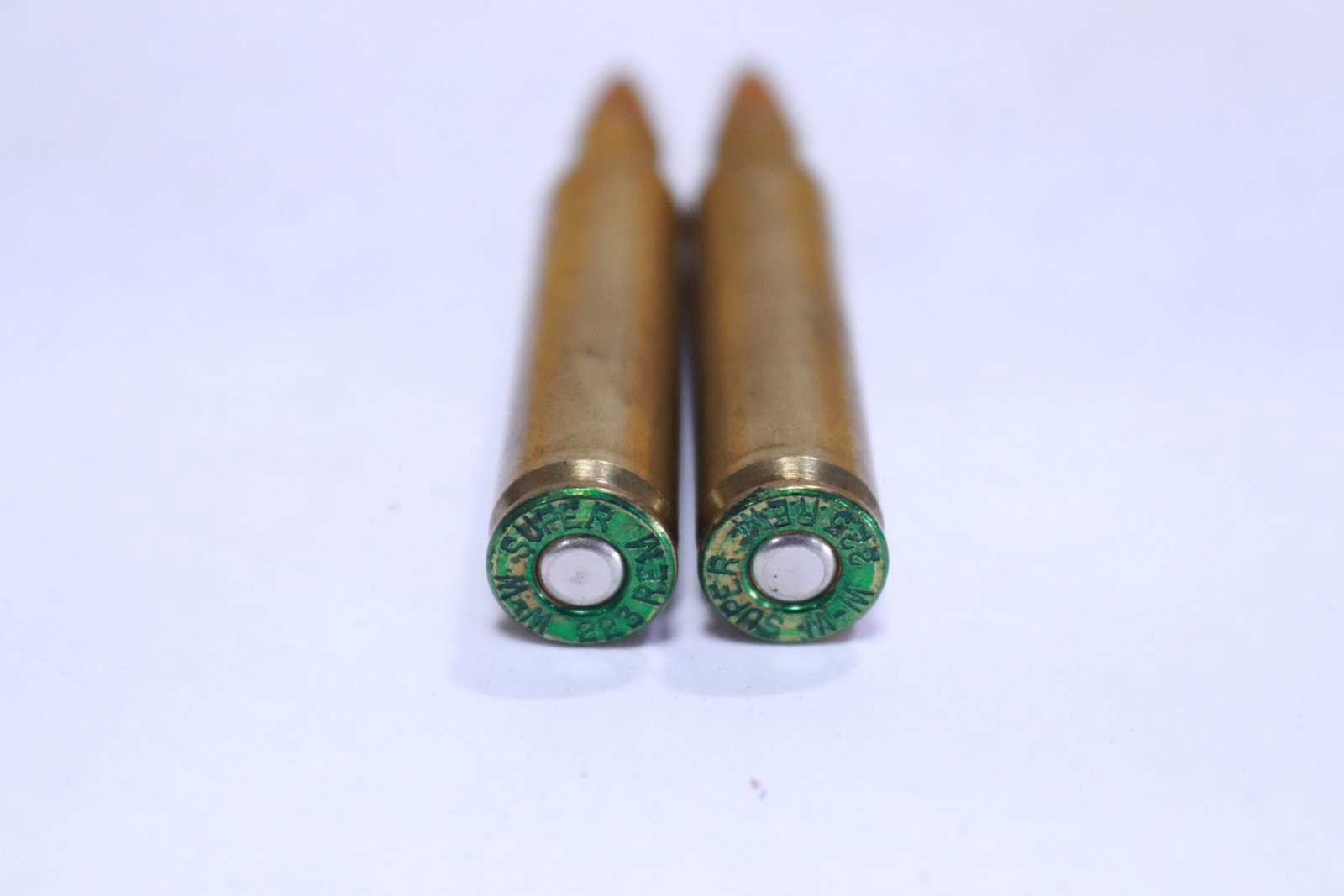 2 boxes Ruger mini-14 0.223 caliber bullets, & 10 empty shells - 7