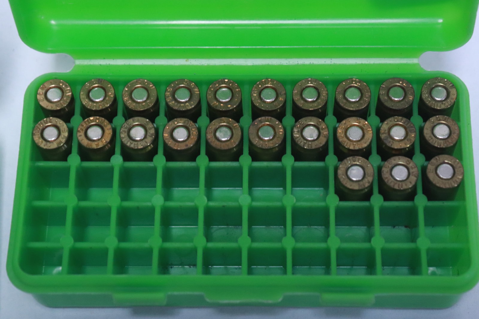 0.380 bullets, total 63 rounds - 2