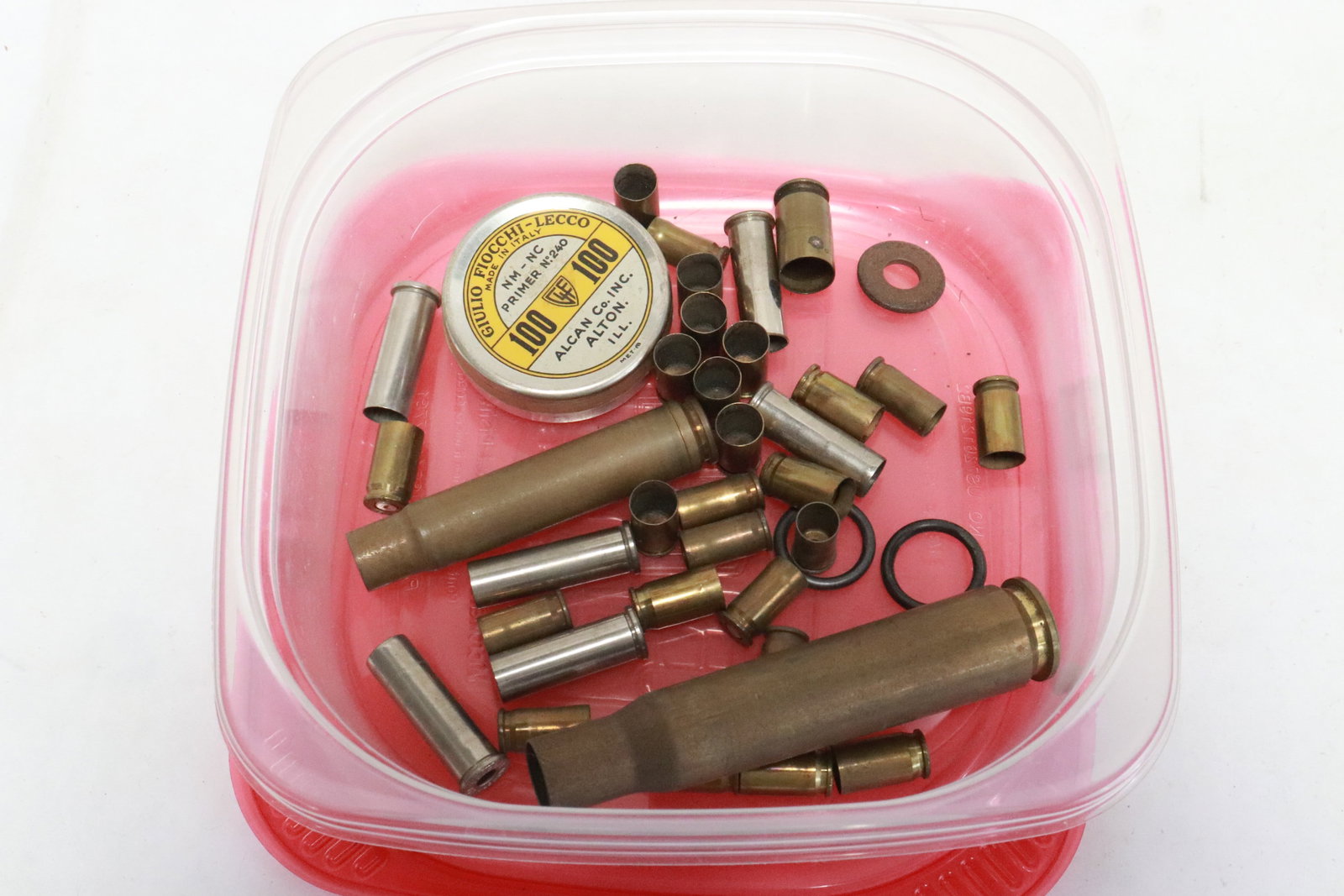 400 round Winchester Primers, & misc. empty shells - 2