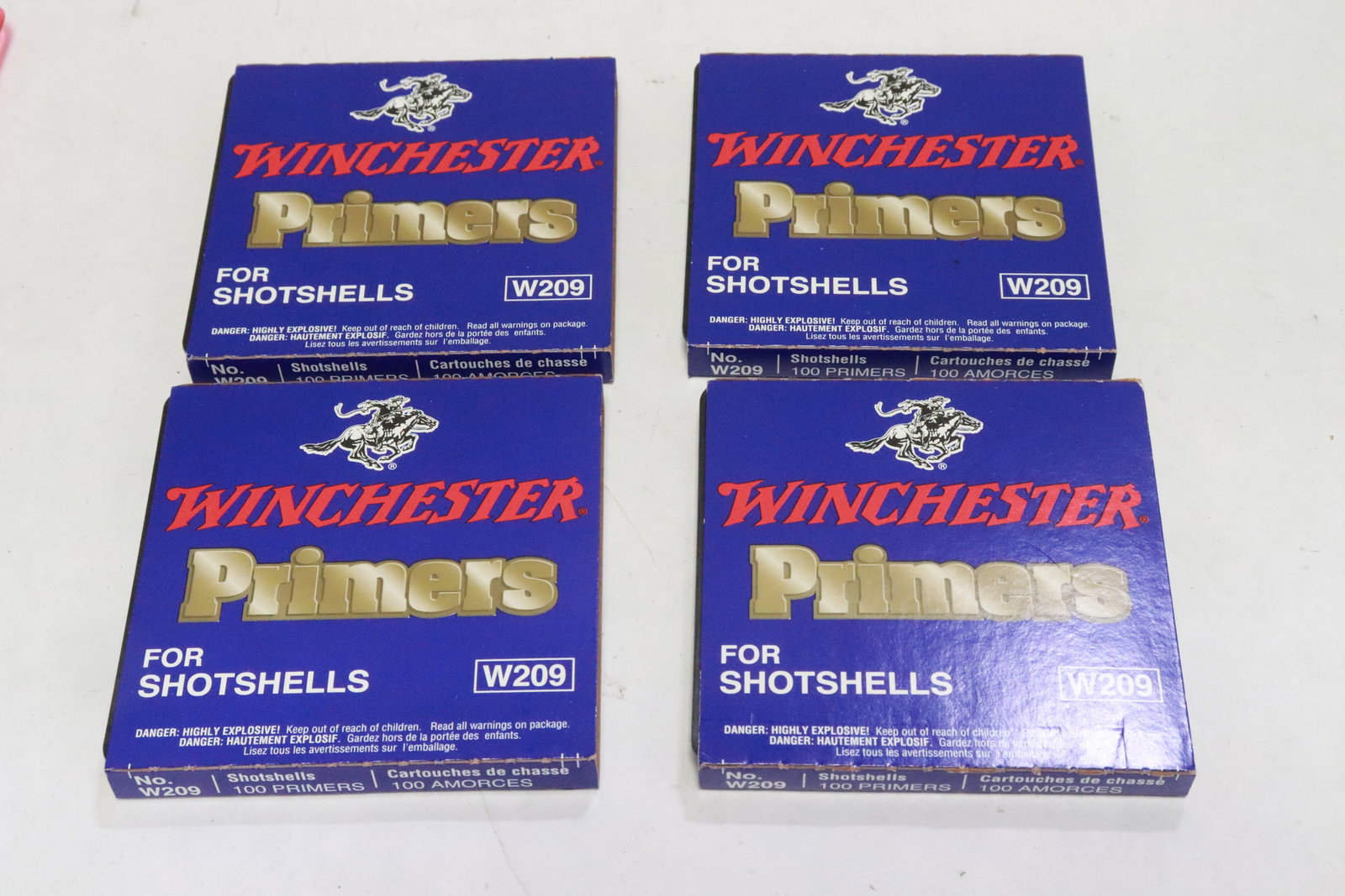 400 round Winchester Primers, & misc. empty shells - 6