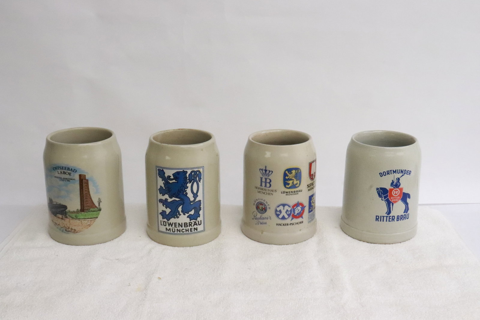 4 German beer steins (1 of 10)