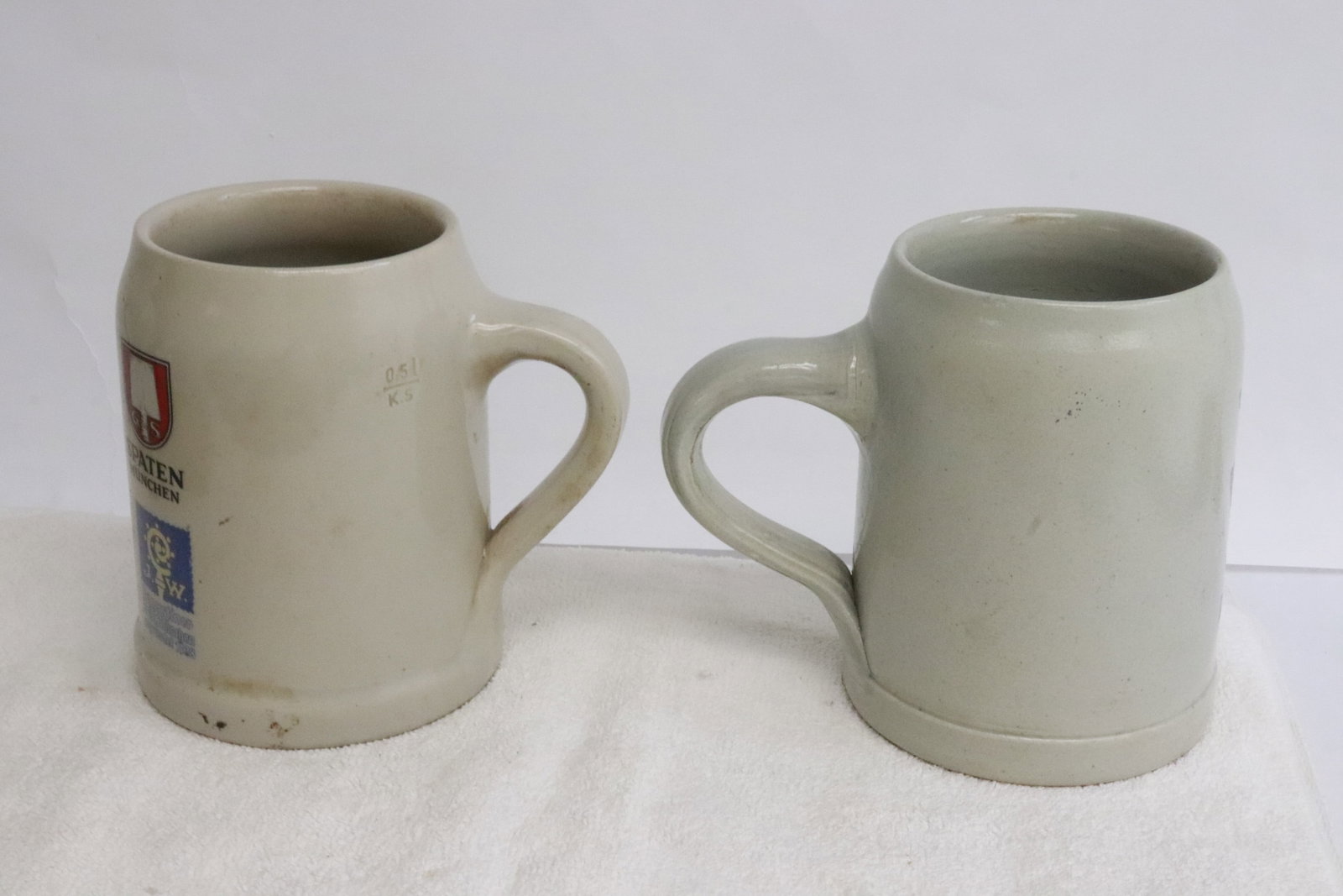 4 German beer steins - 4