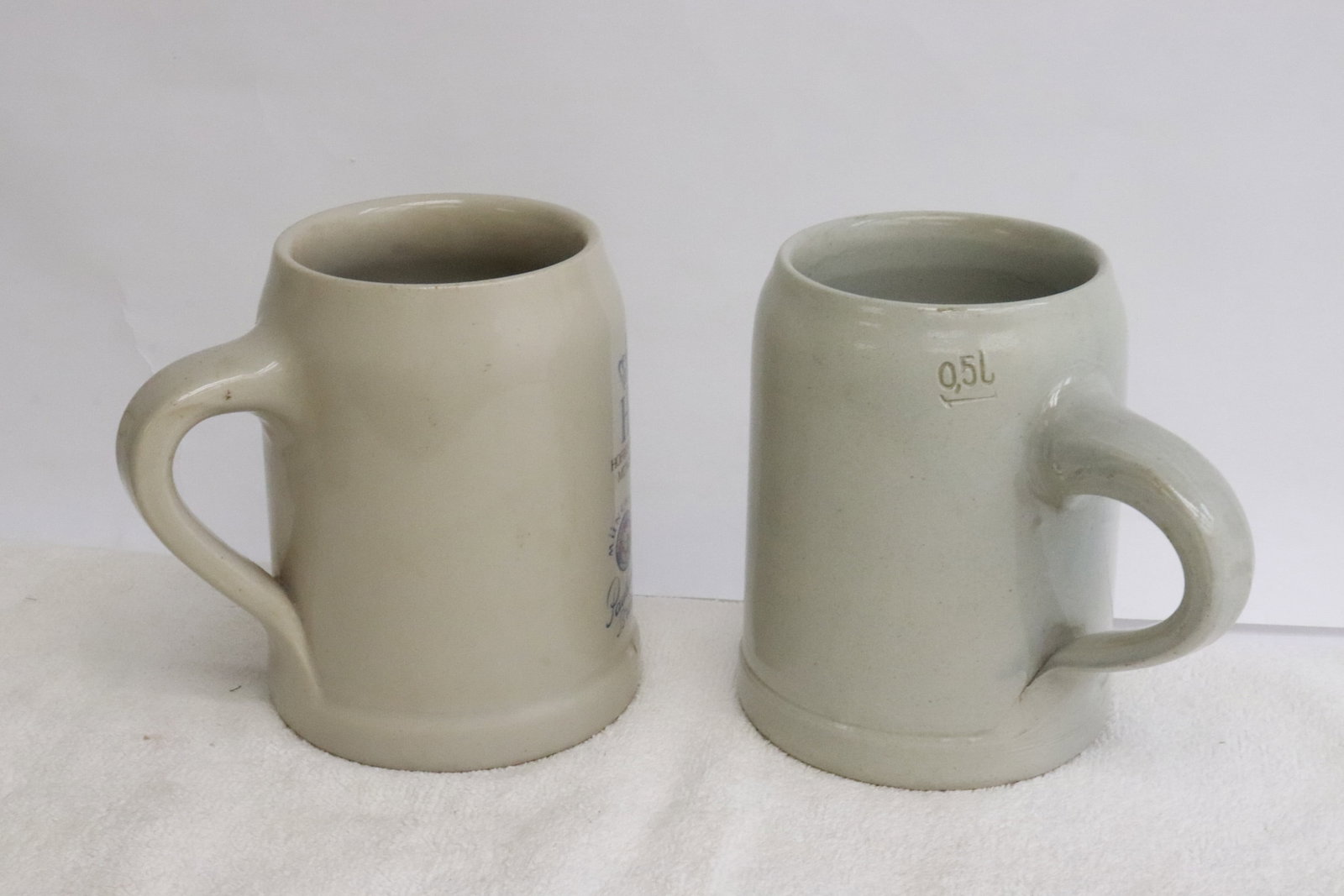 4 German beer steins - 5