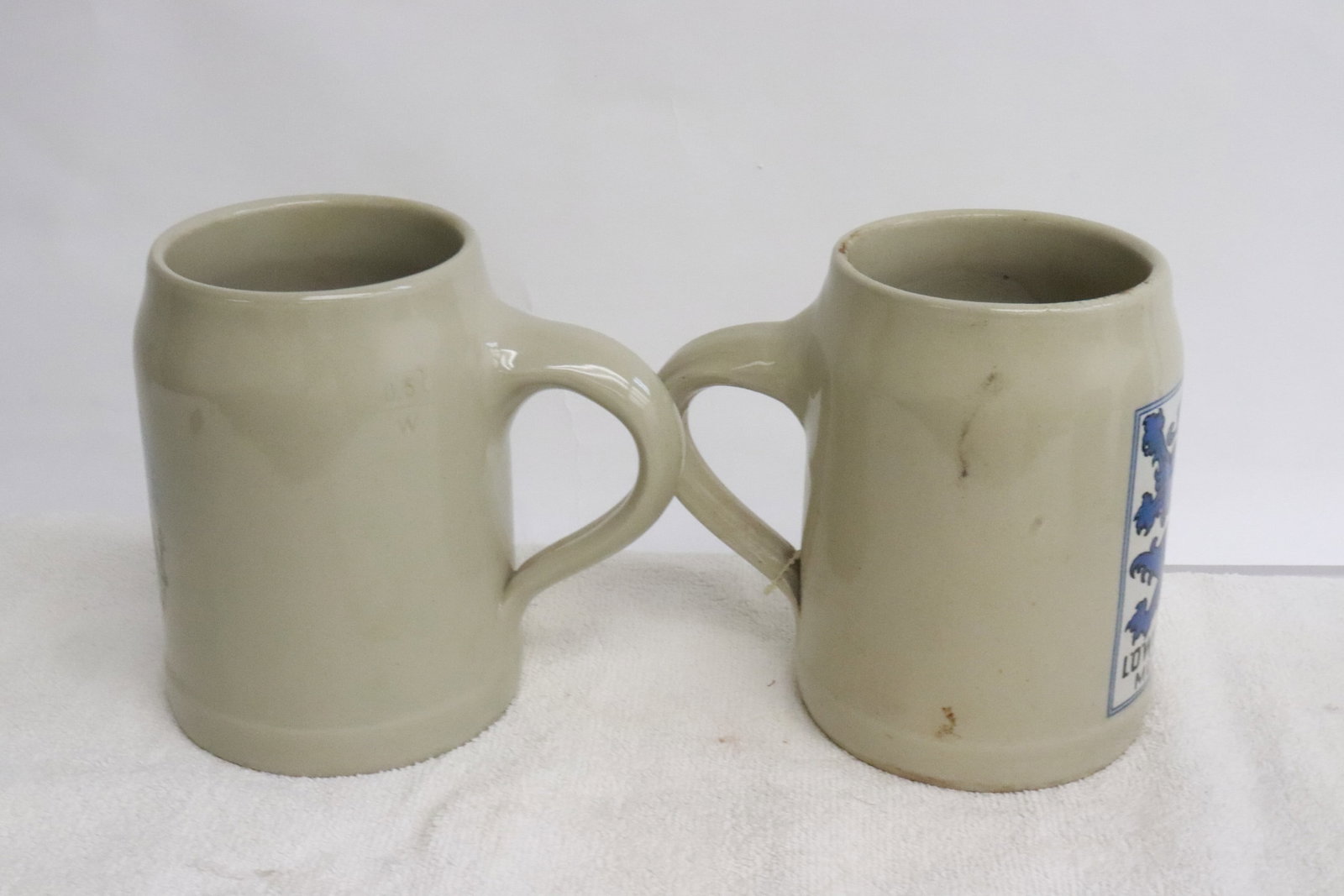 4 German beer steins - 8