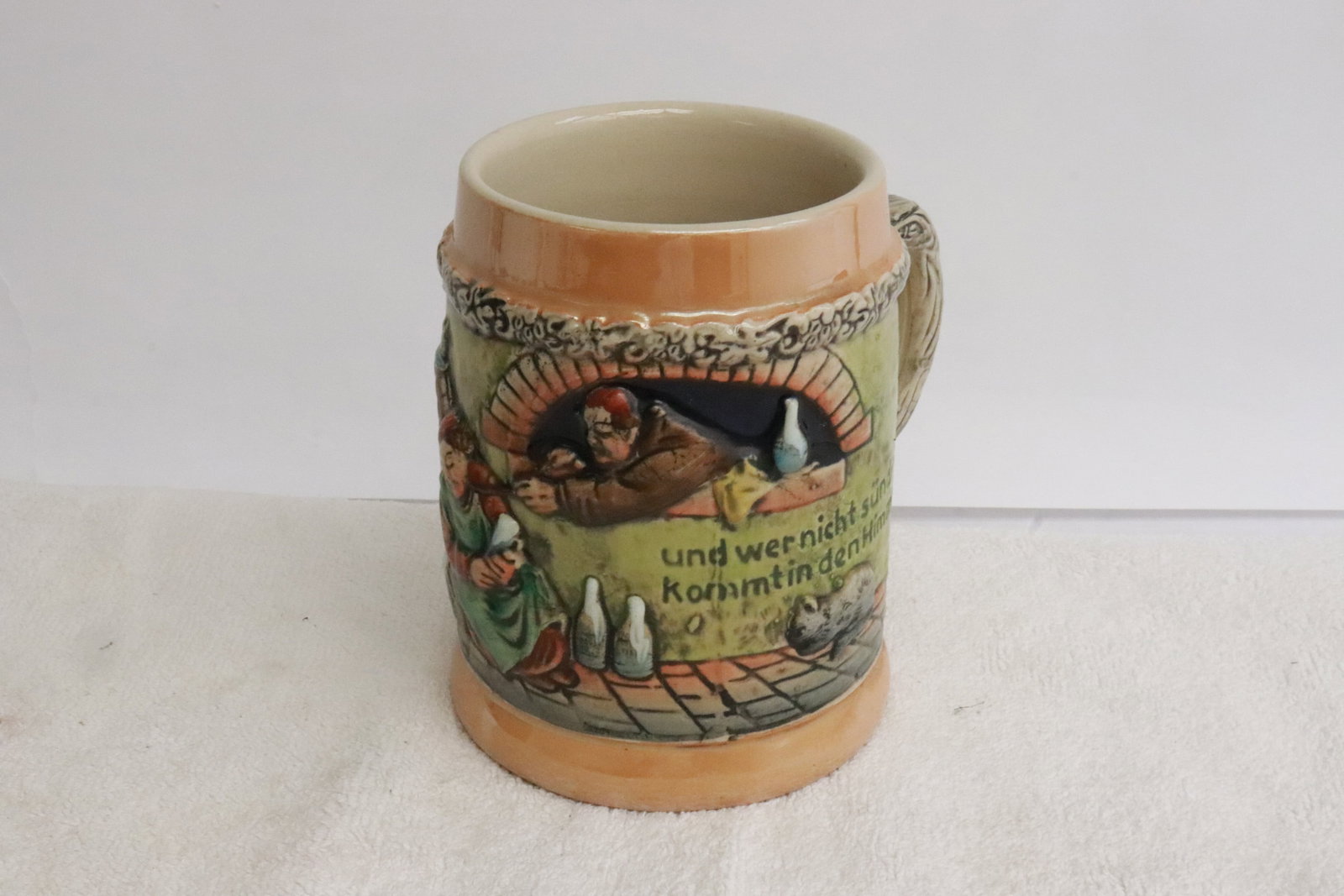 3 beer steins; including a dated 1937 UCLA example - 2