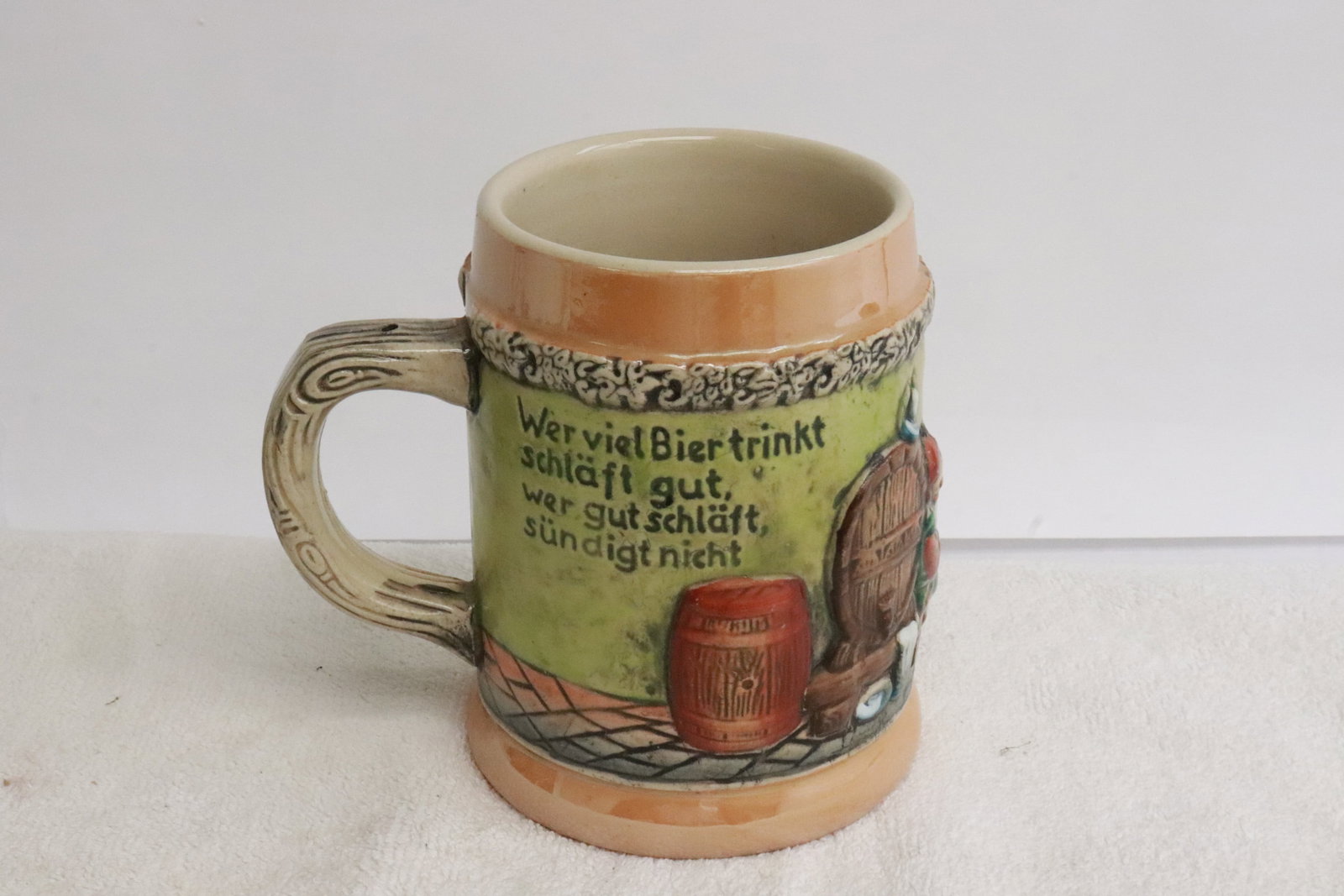 3 beer steins; including a dated 1937 UCLA example - 3