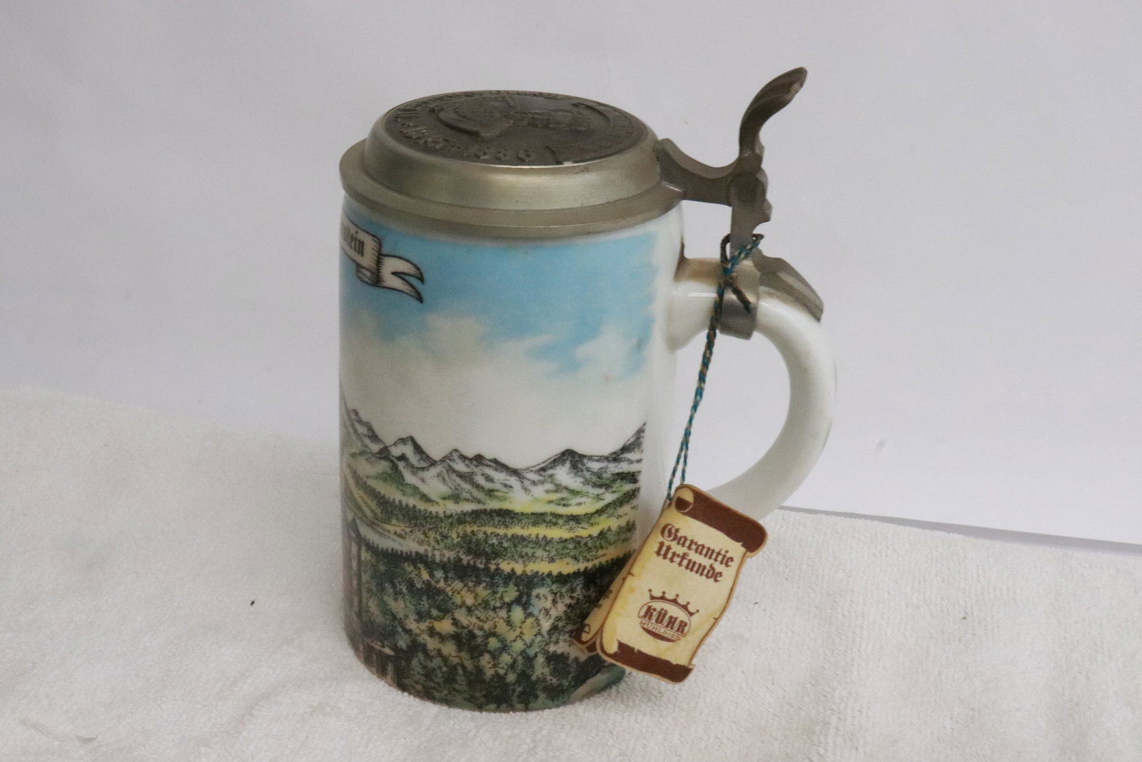 3 beer steins; including a dated 1937 UCLA example - 6