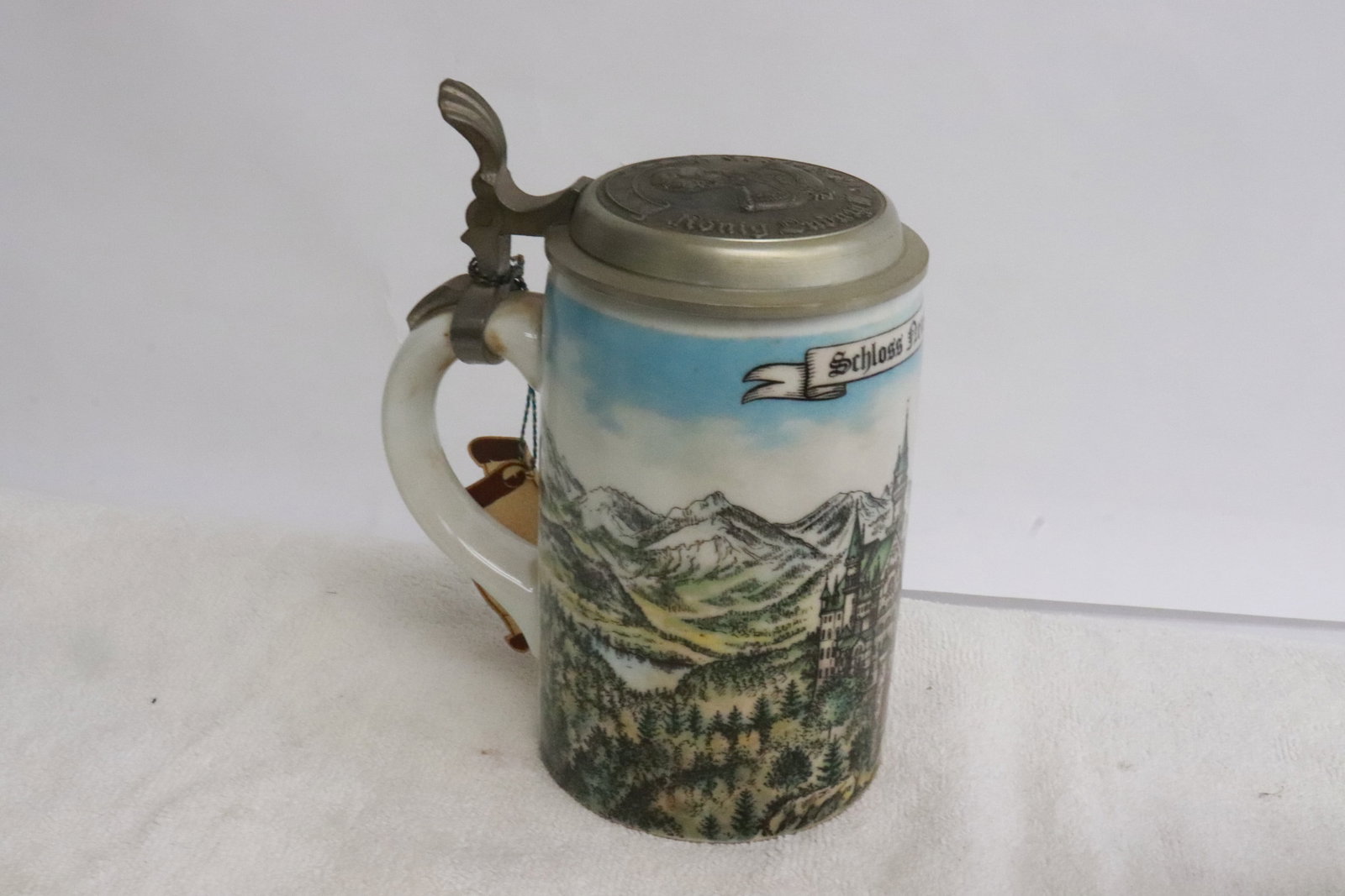 3 beer steins; including a dated 1937 UCLA example - 7