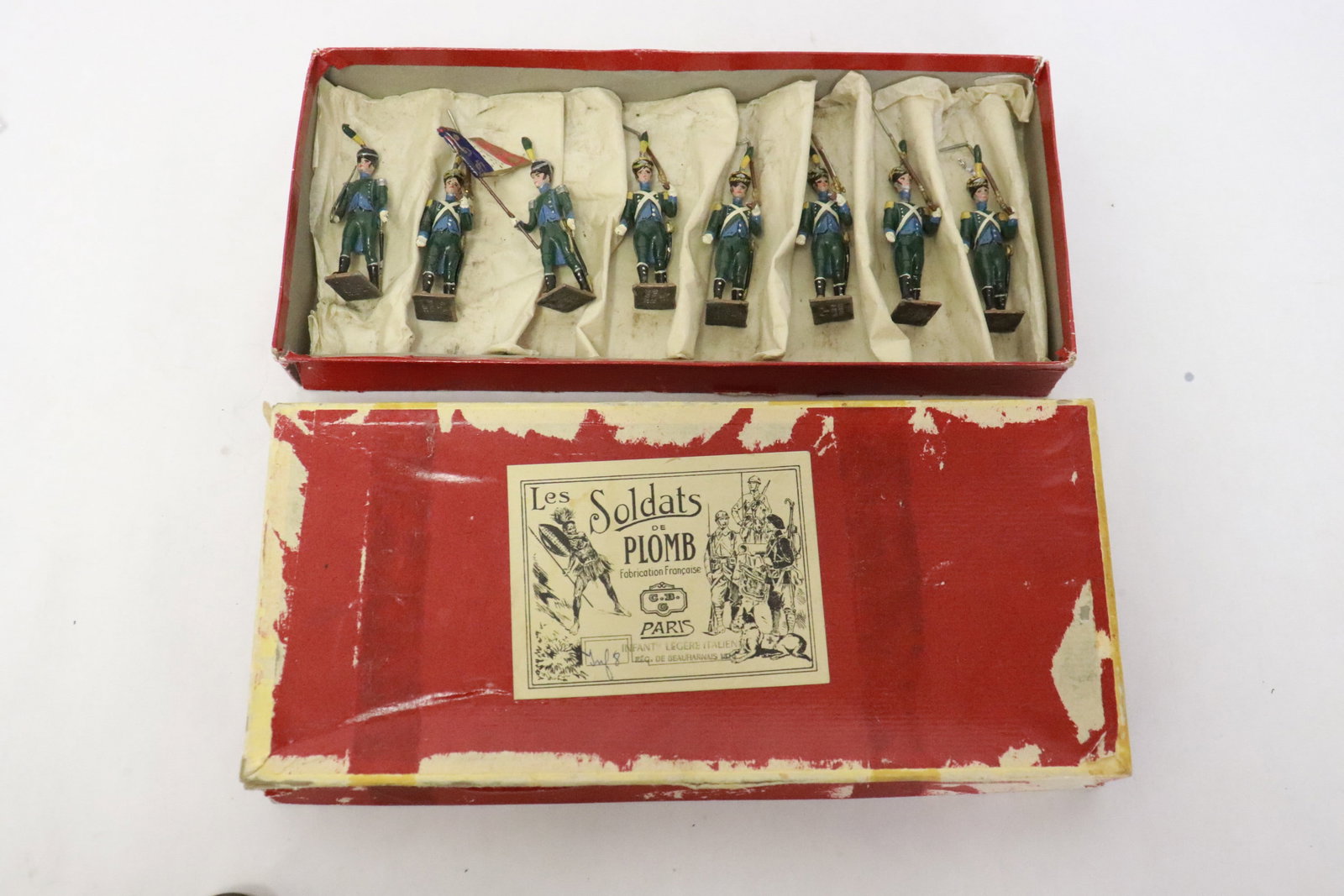 CBG French Mignot lead soldier set in original box (1 of 8)