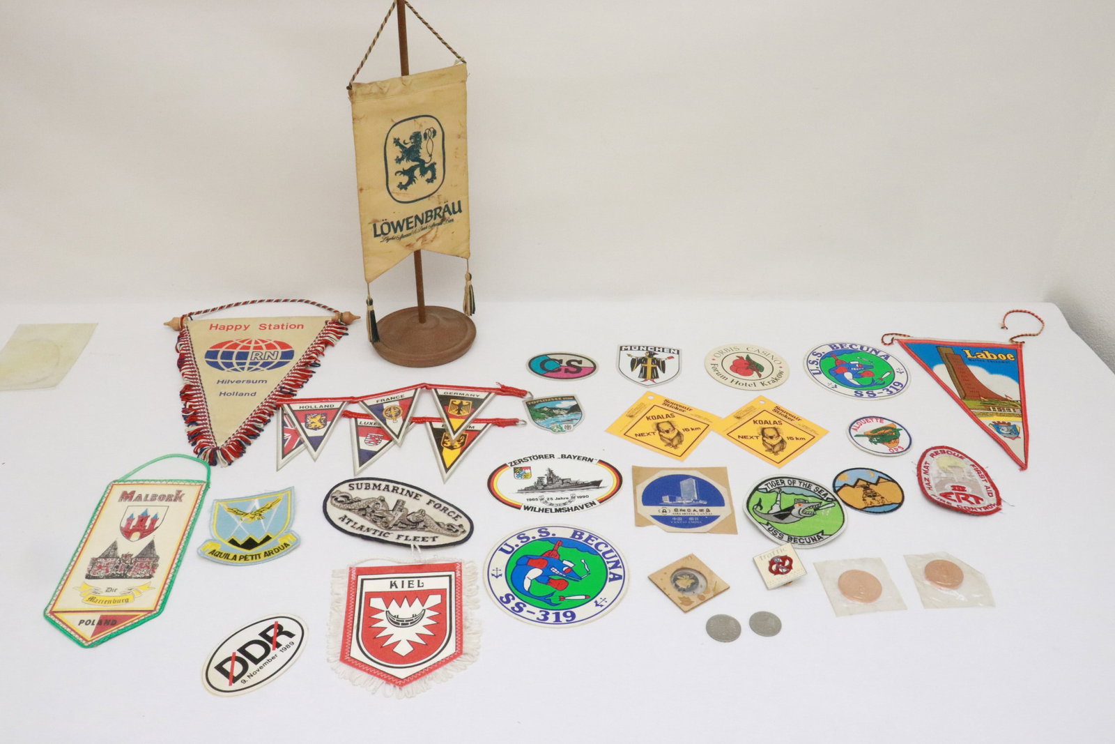 Lot of flags, patches, and etc. (1 of 9)