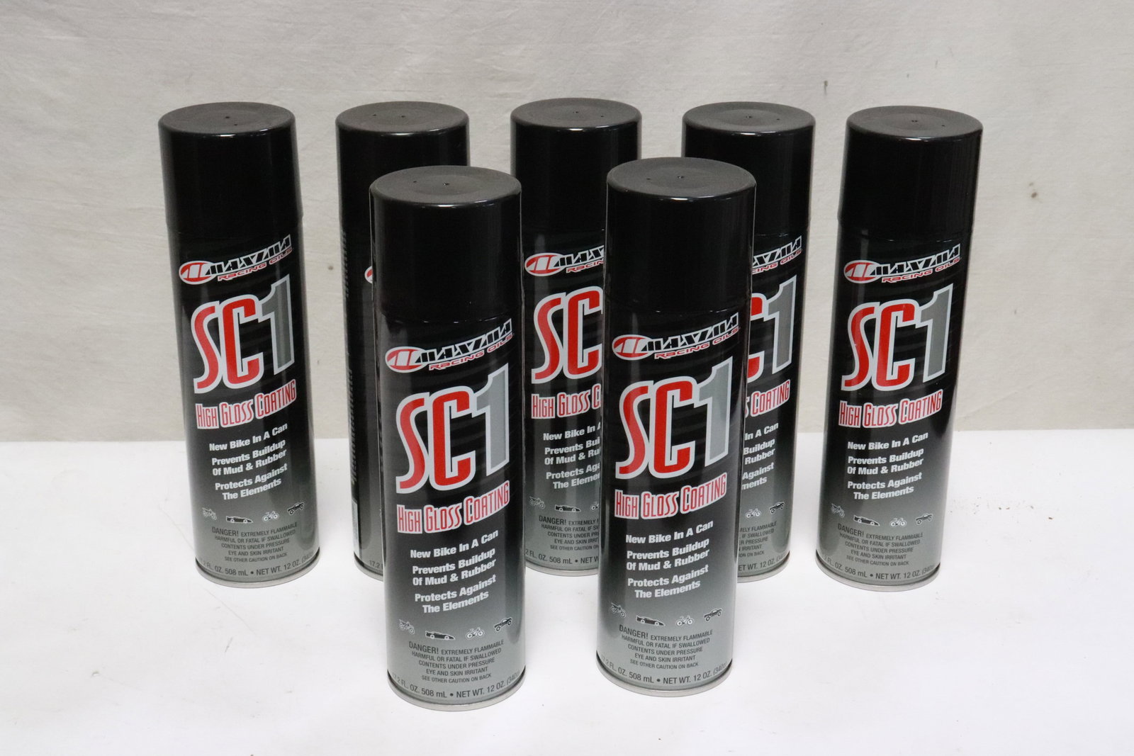 7 cans SC1 high gloss coating spray (1 of 4)
