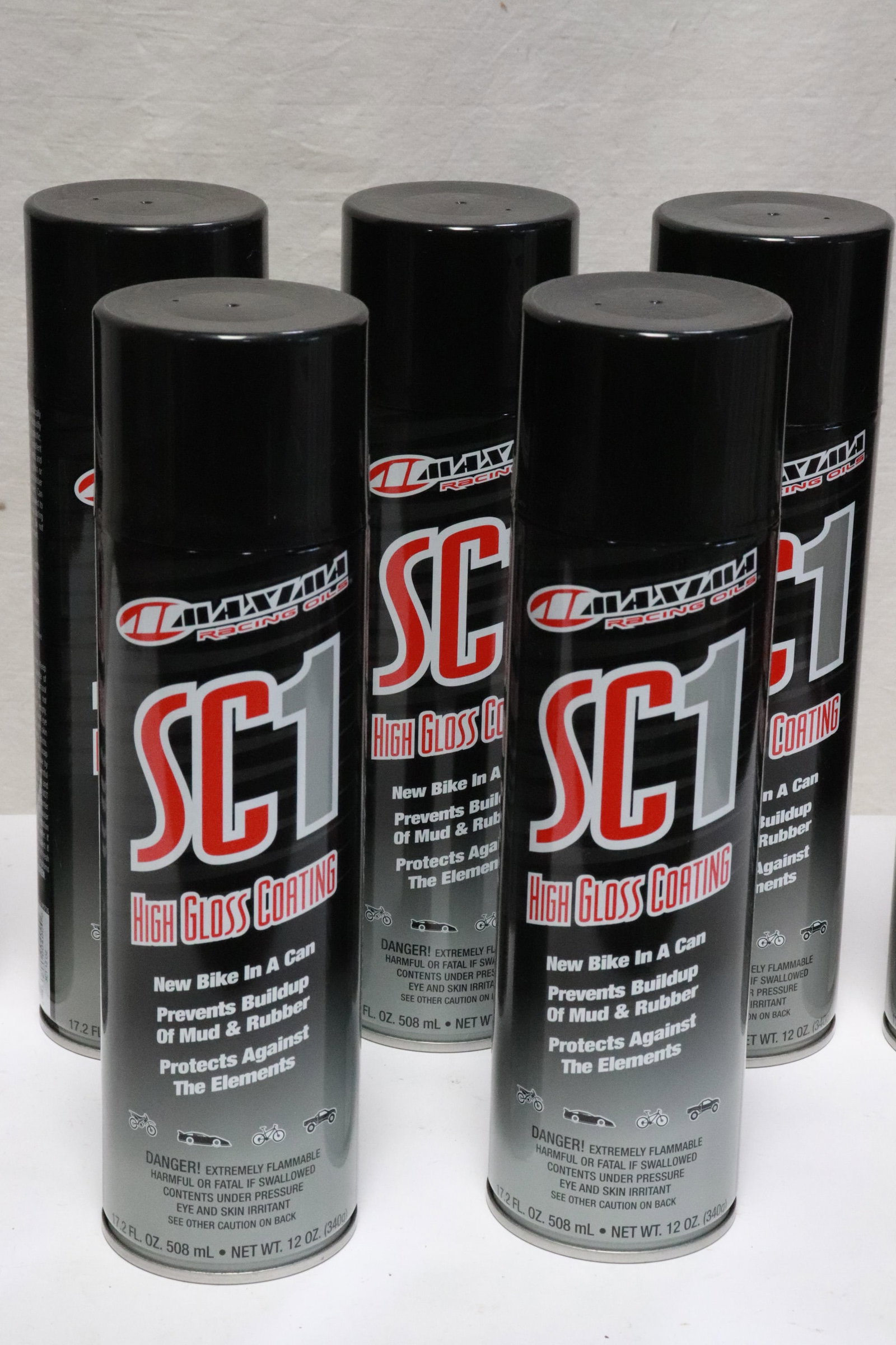 7 cans SC1 high gloss coating spray - 2
