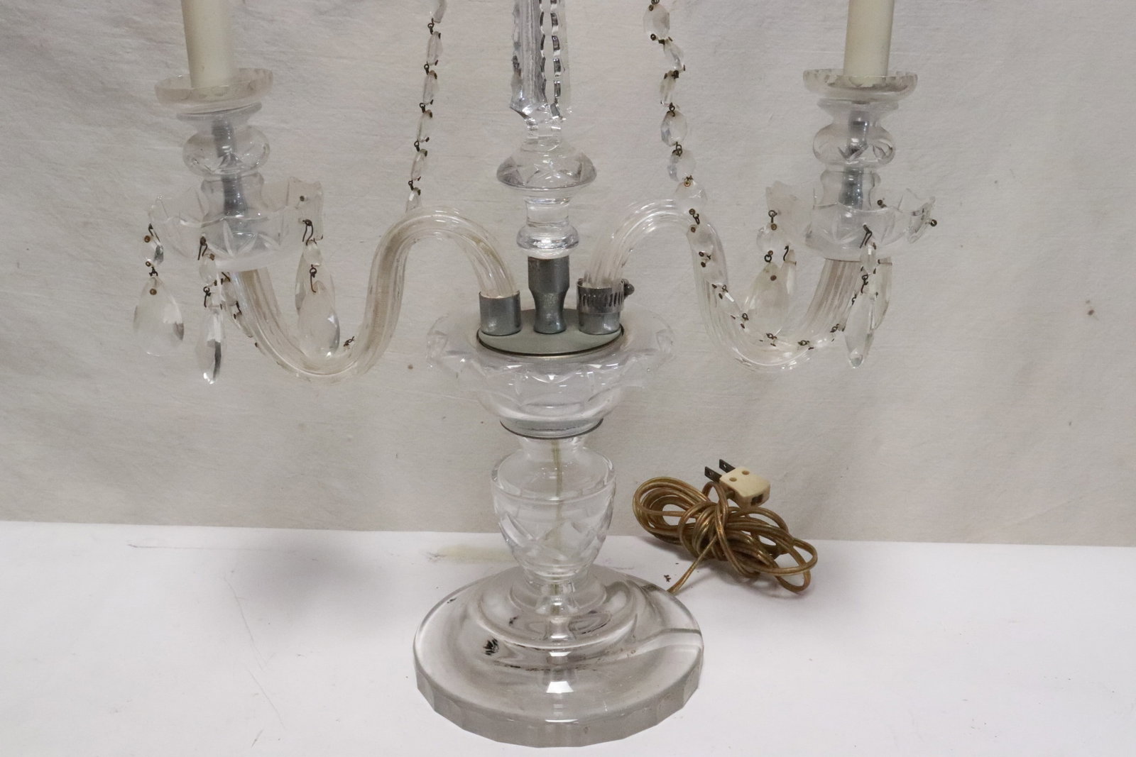 Crystal candelabra - 2