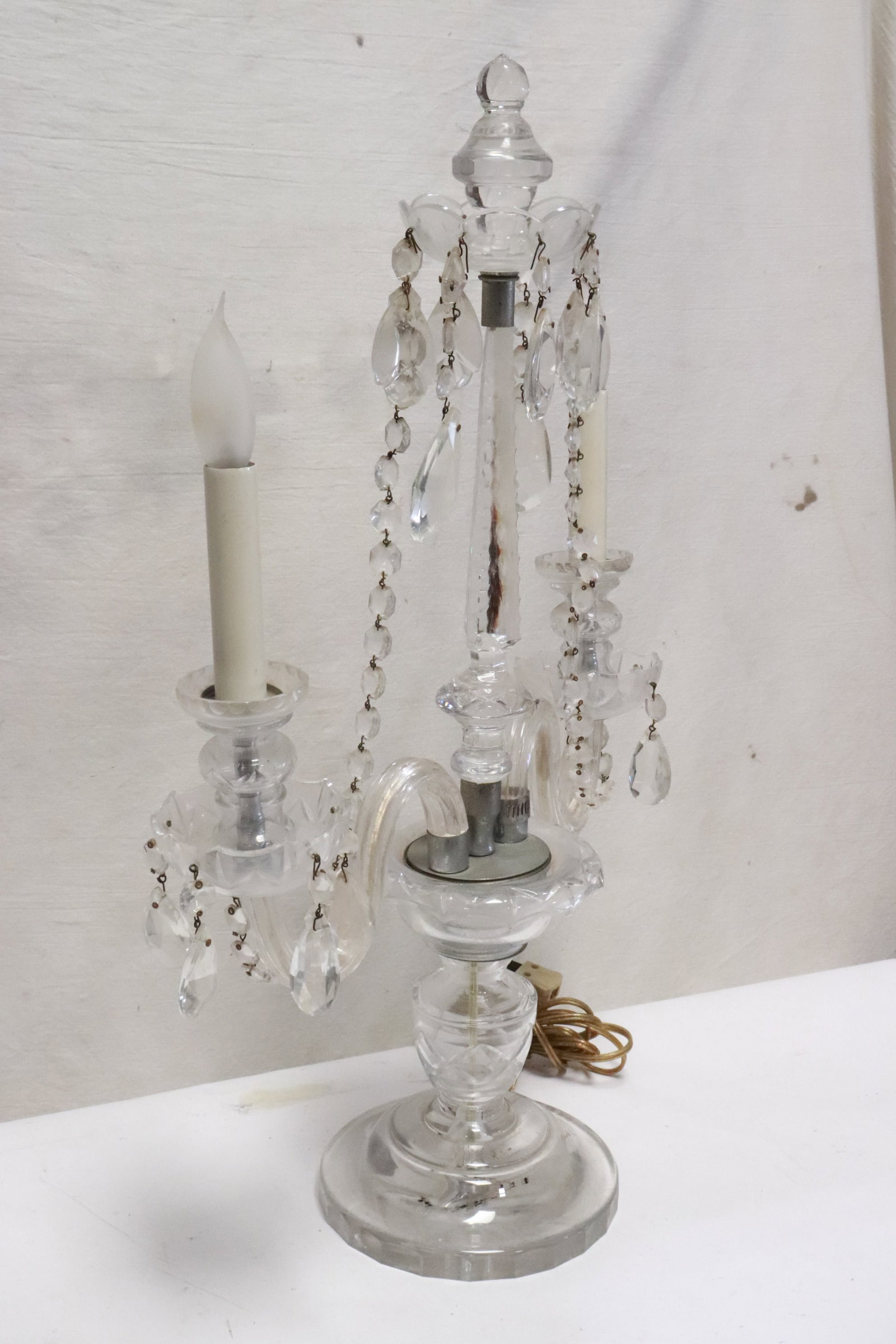 Crystal candelabra - 7