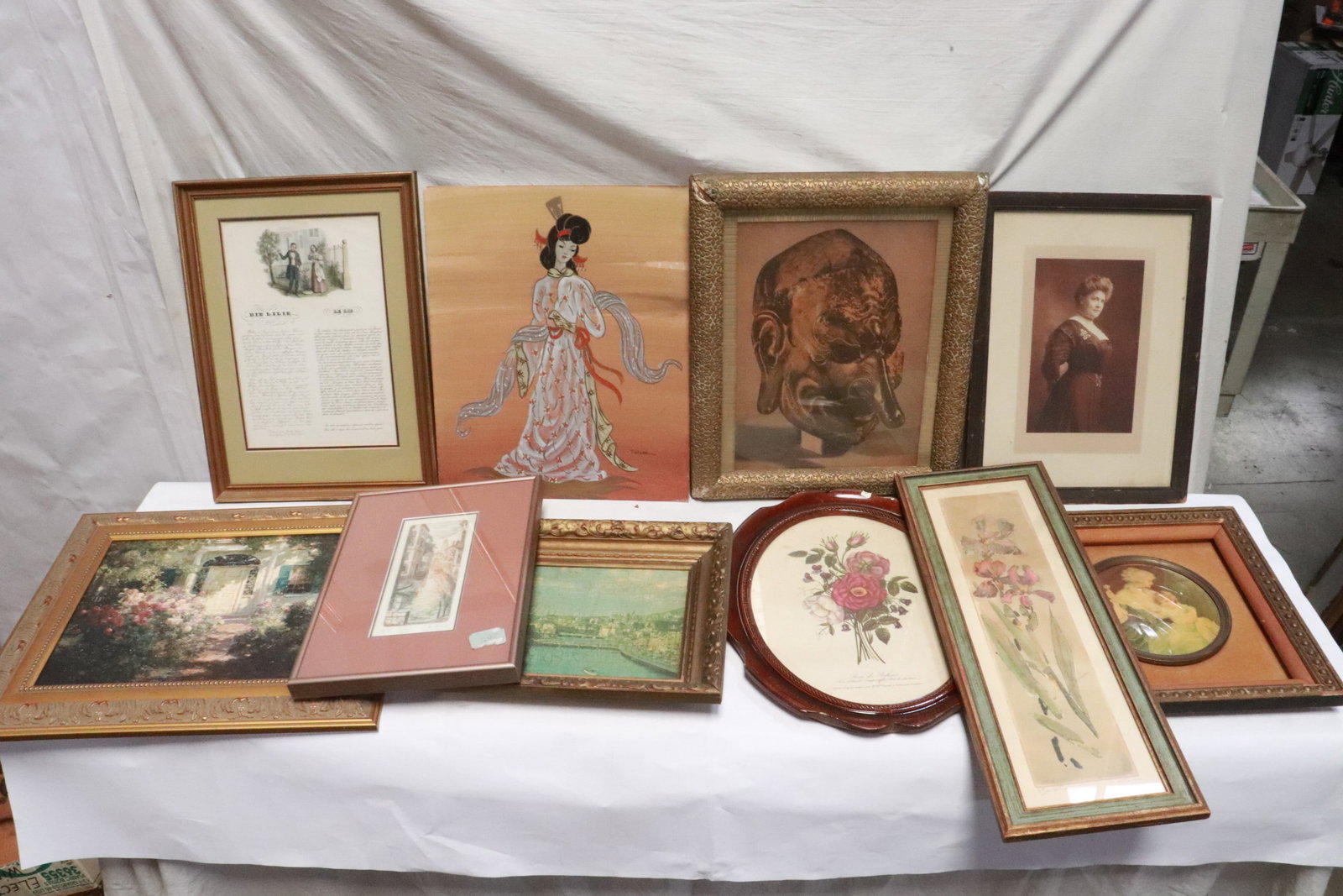 10 pieces wall art: 10 pieces wall art, 6.35"x6.35"(F: 13"x12.9"x1.5") - 10.5"x13.6"(F: 16.15"x19.15"x0.9")