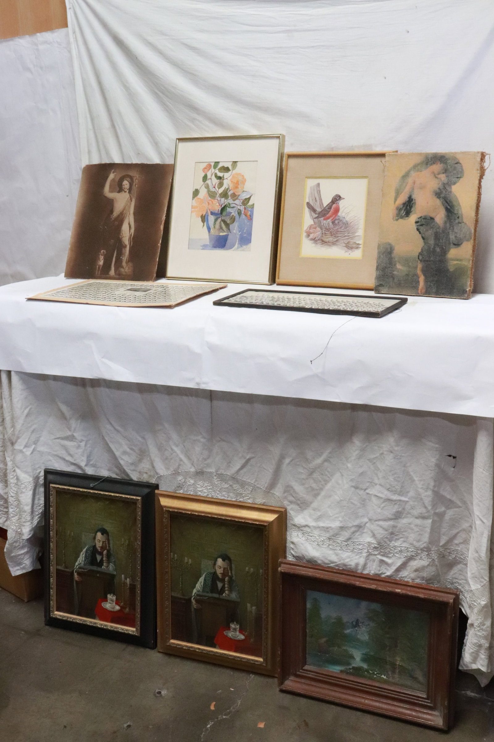 9 pieces wall art: 9 pieces wall art, 8.9"x7.4"(F:15.85"x13.85"x1") - 11.25"x19"