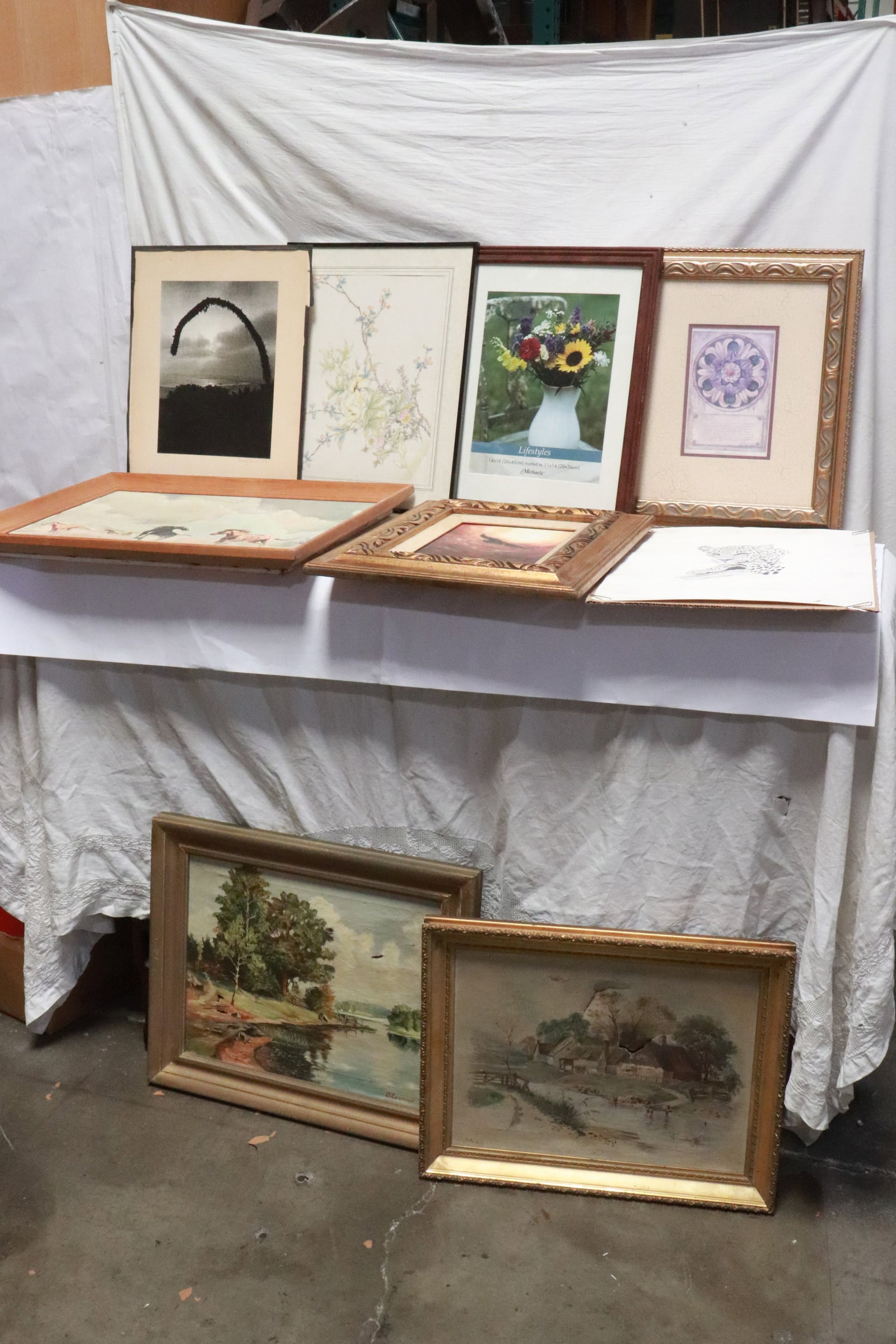 9 pieces wall art: 9 pieces wall art, 8.7"x5.7"(F: 20"x17"x1.1") - 17.65"x23.65"(F: 21"x26.7"x2.1")