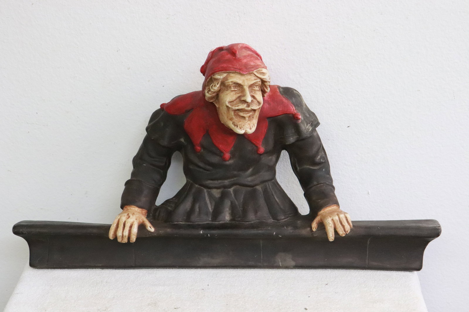Terracotta wall hanging ornament, minor chip (1 of 6)