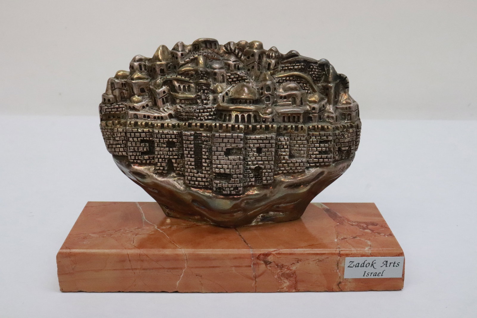 A sterling sculpture of Jerusalem (1 of 8)