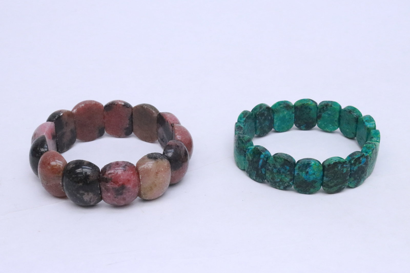 7 semi-precious stone bracelets - 3