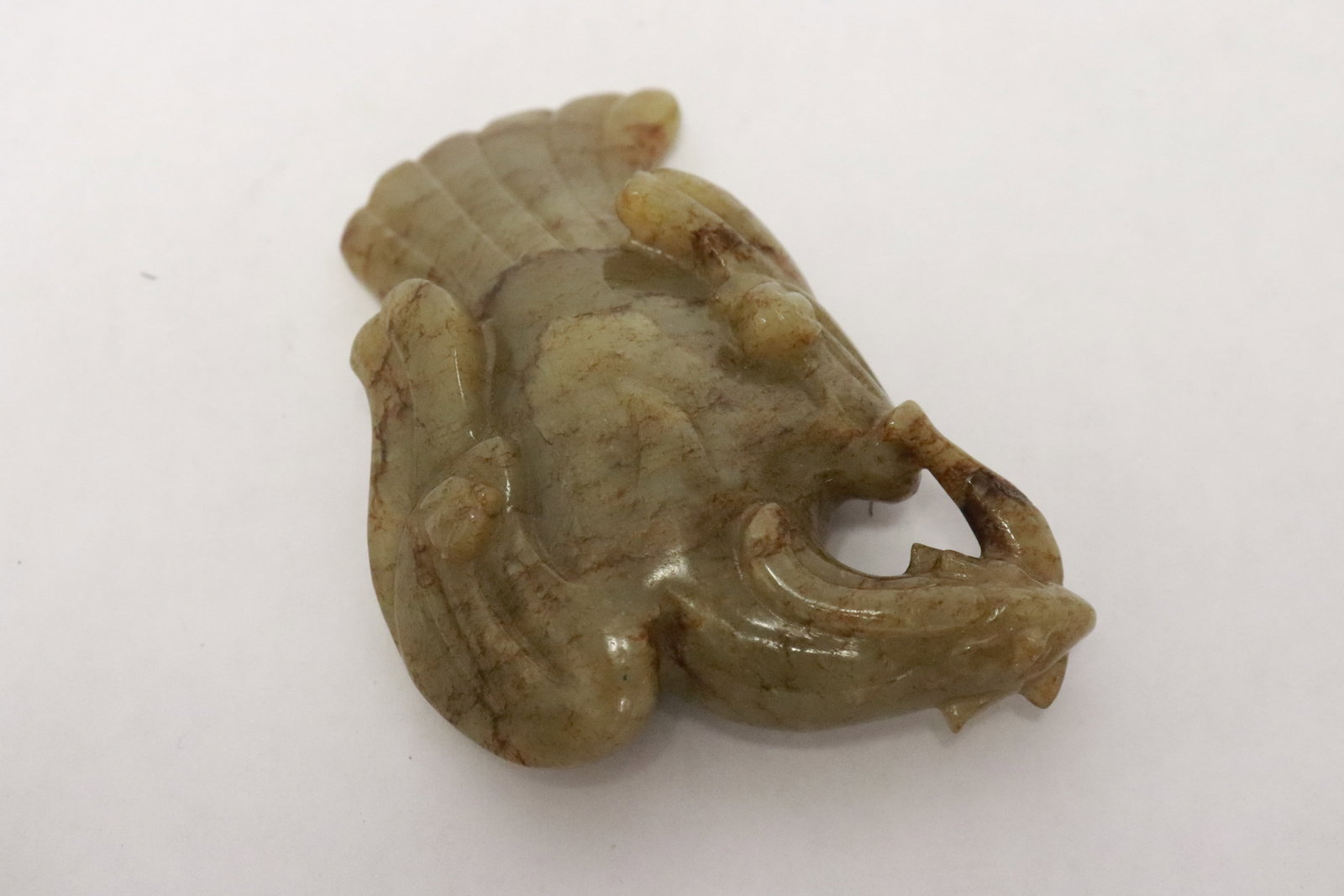 Jade carved bird - 3