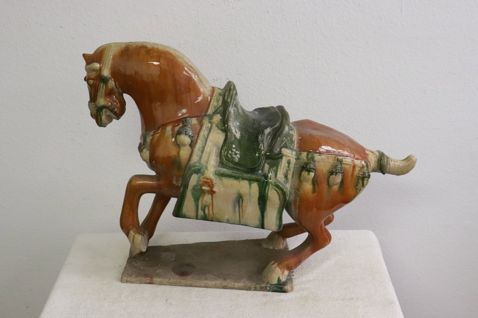 A sancai earthenware horse (1 of 7)