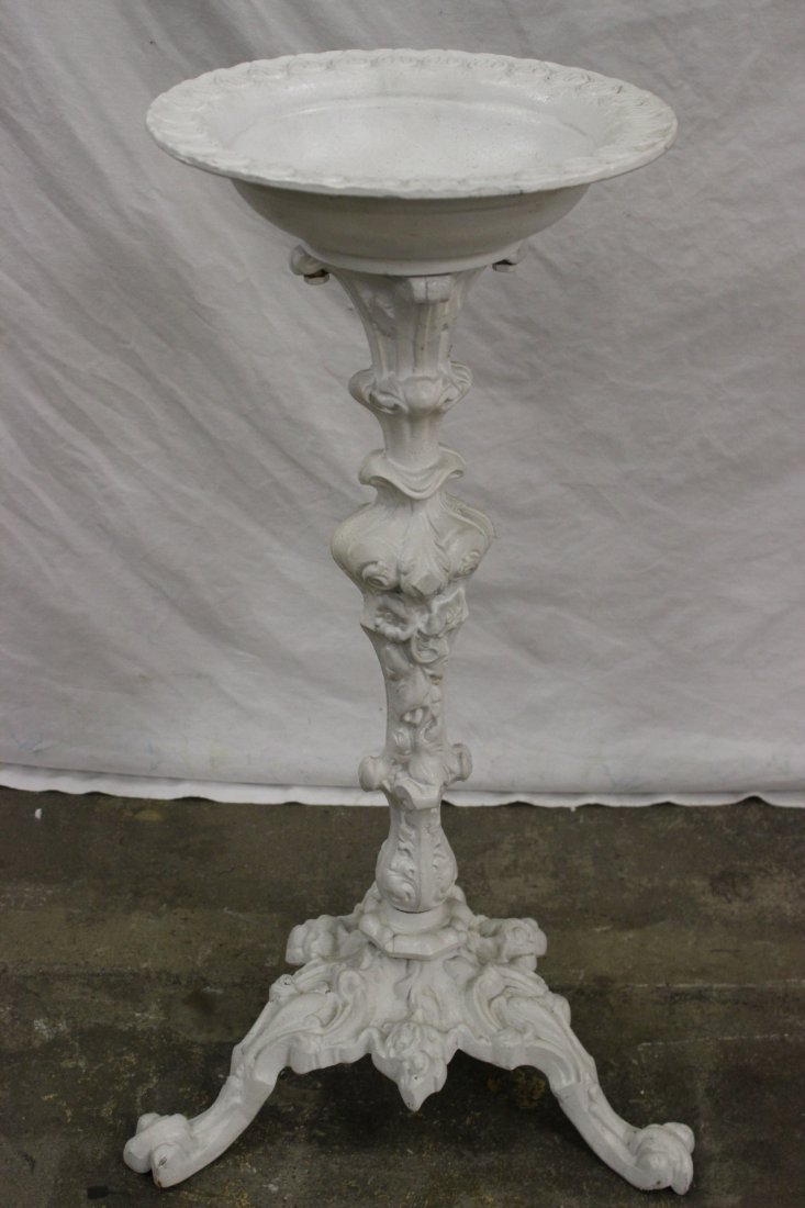 Victorian cast iron plant stand