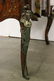 A French style mixed wood cylinder top desk - 9