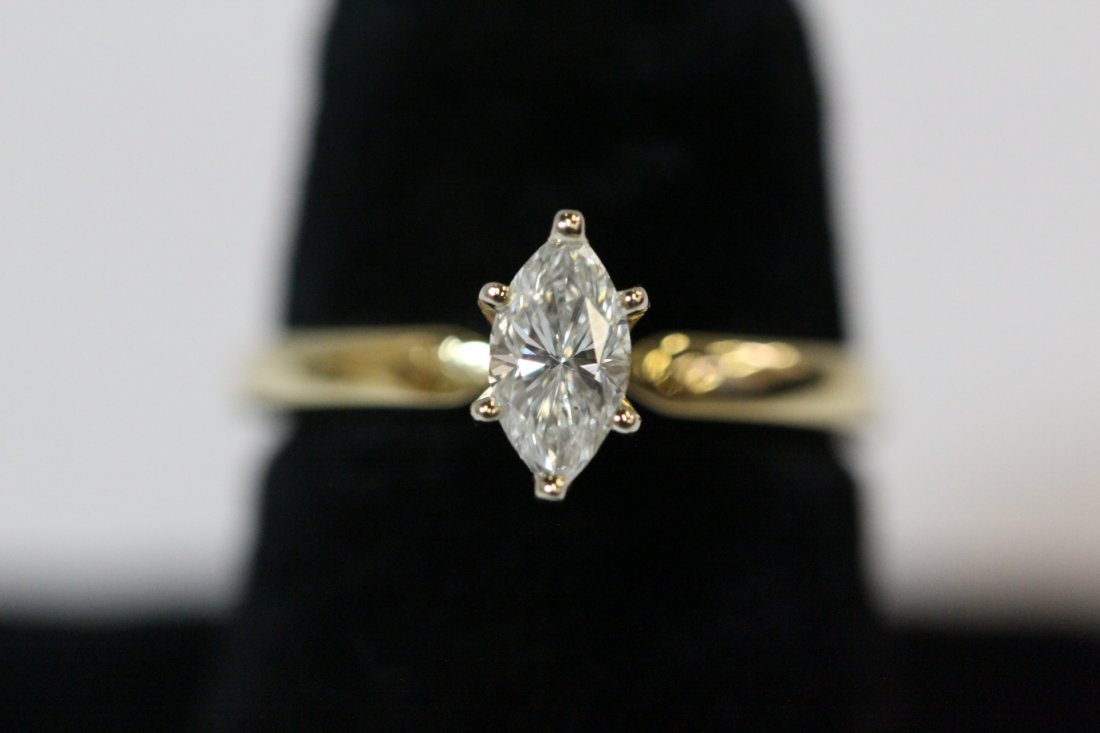 14K Y/G diamond ring (1 of 6)