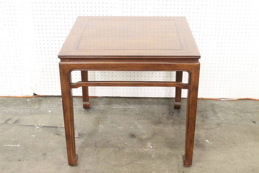 A fine Chinese rosewood square side table (1 of 9)