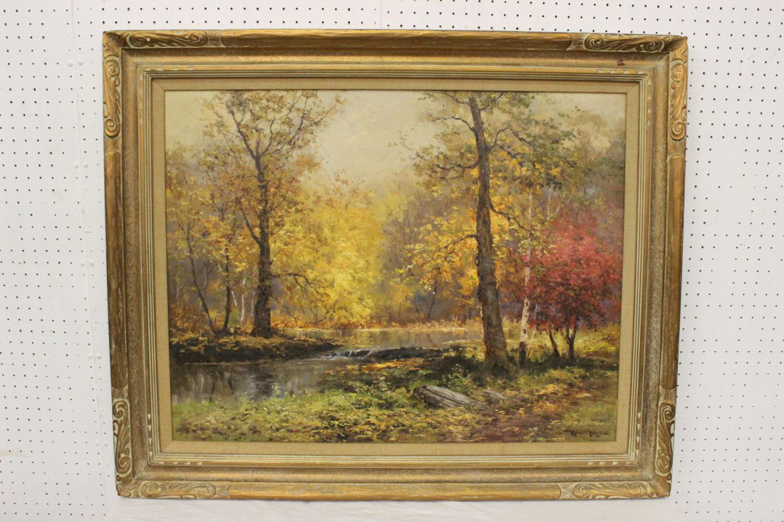 An early California painting by Robert Wood (1 of 9)