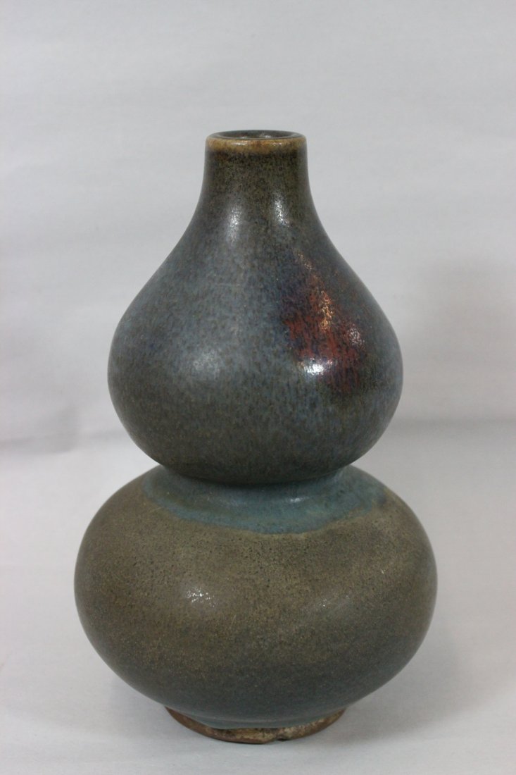 Song style porcelain gourd shape vase (1 of 9)