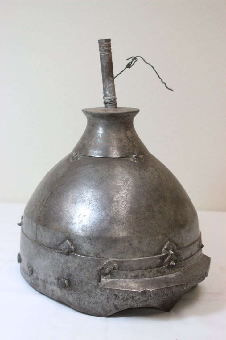 Post medieval cavalry helmet from Middle East (1 of 10)